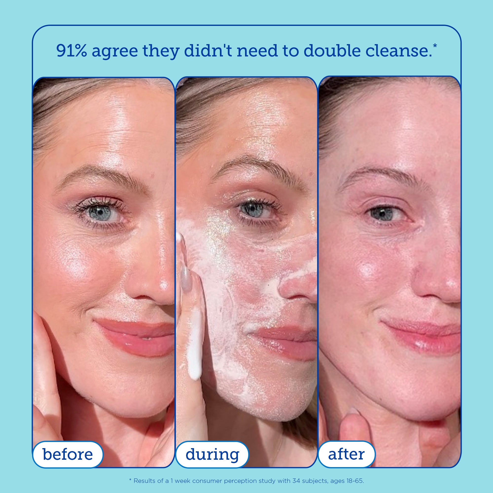 Barrier+ Ceramide & Ectoin Gentle Gel Cleanser - Hydrating Face Wash for Sensitive Skin | Daily Skincare Routine & Post-Workout Refresh