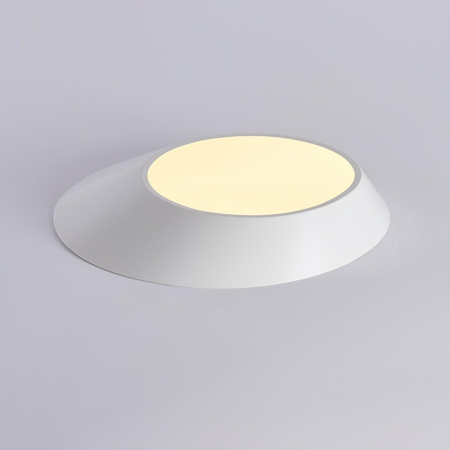 Modern Angled Ceiling Light Fixture - Adjustable LED Flush Mount for Kitchen, Bedroom & Hallway - Energy Efficient Indoor Lighting Solution