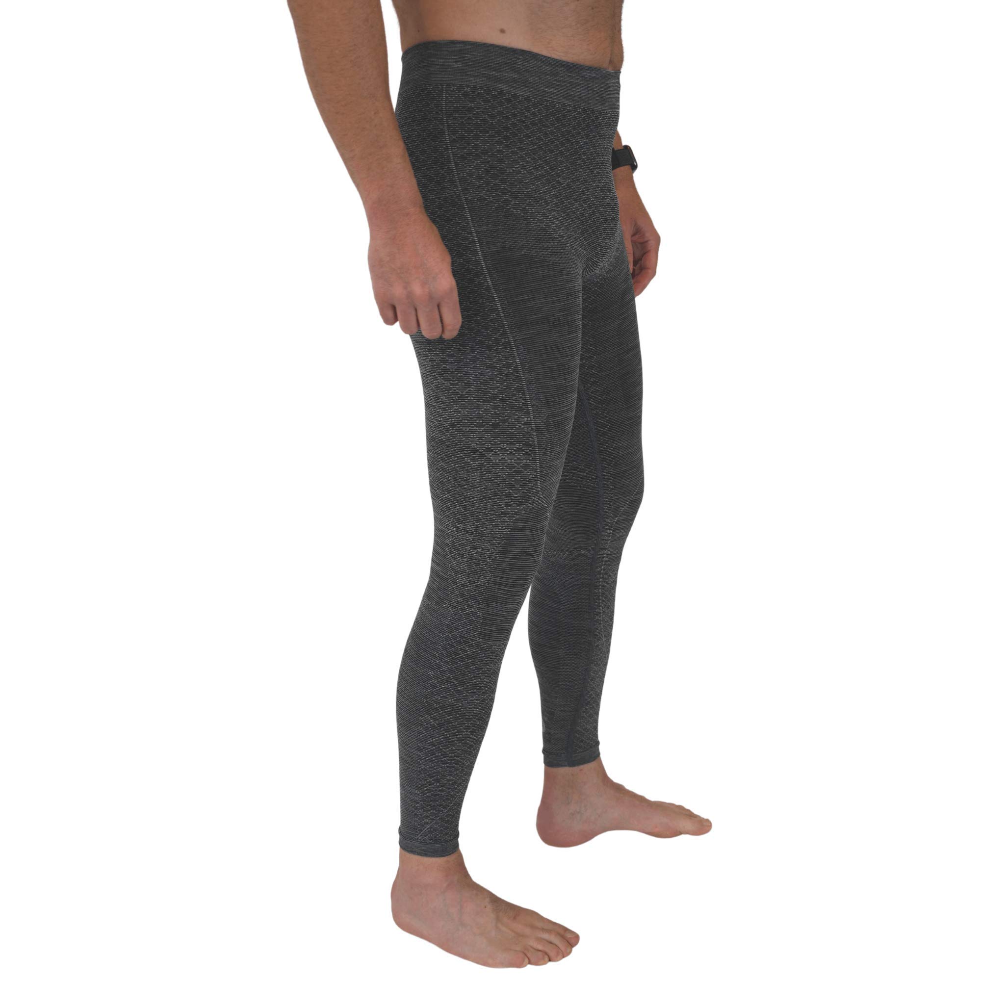 Men's Oceanside Compression Leggings - UPF 50+ Sun Protection & Muscle Recovery Tights for Running, Yoga & Workouts - Perfect for Active Lifestyles & Post-Exercise Recovery