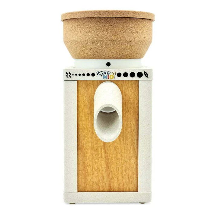 KOMO Mio EcoPlus Grain Mill - Electric Flour Grinder for Wheat, Rice & Grains - Perfect for Home Baking, Bread Making & Healthy Cooking