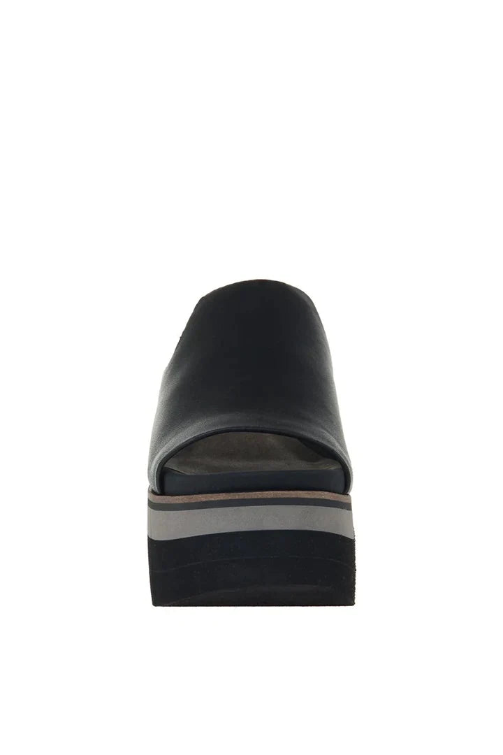 Flow Platform Sandal for Women - Comfortable Black Summer Beach Sandals with Arch Support | Perfect for Walking, Travel, and Outdoor Activities