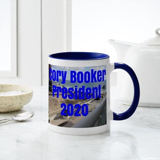 Cory Booker 11 oz (325 ml) Ceramic Coffee Mug - Perfect for Tea, Hot Chocolate & Office Use - Great Gift for Political Supporters & Coffee Lovers