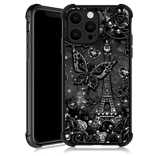 Black Butterfly Eiffel Tower