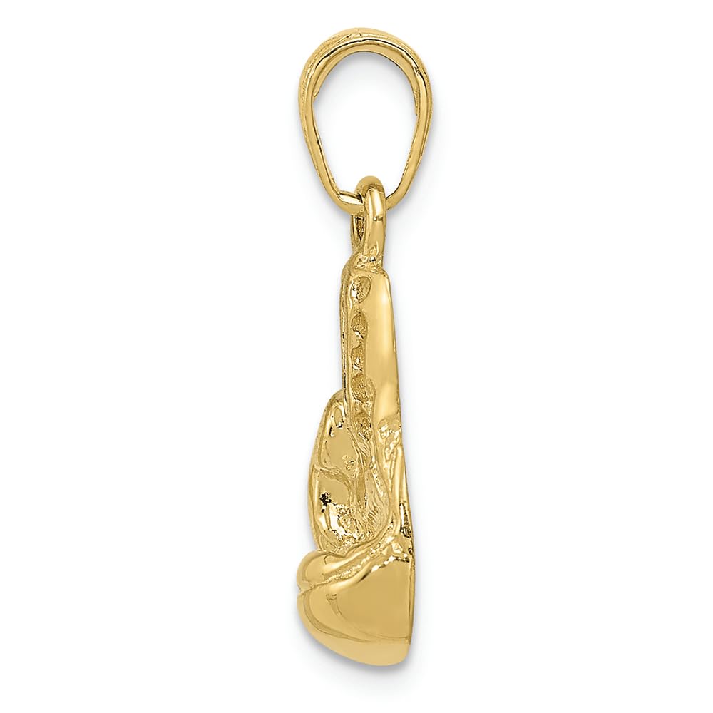 10K Yellow Gold Boxing Glove Charm Pendant - FJC Finejewelers - Elegant Jewelry Gift for Boxing Fans, Sports Lovers & Athletes (Perfect for Birthdays, Anniversaries & Special Occasions)