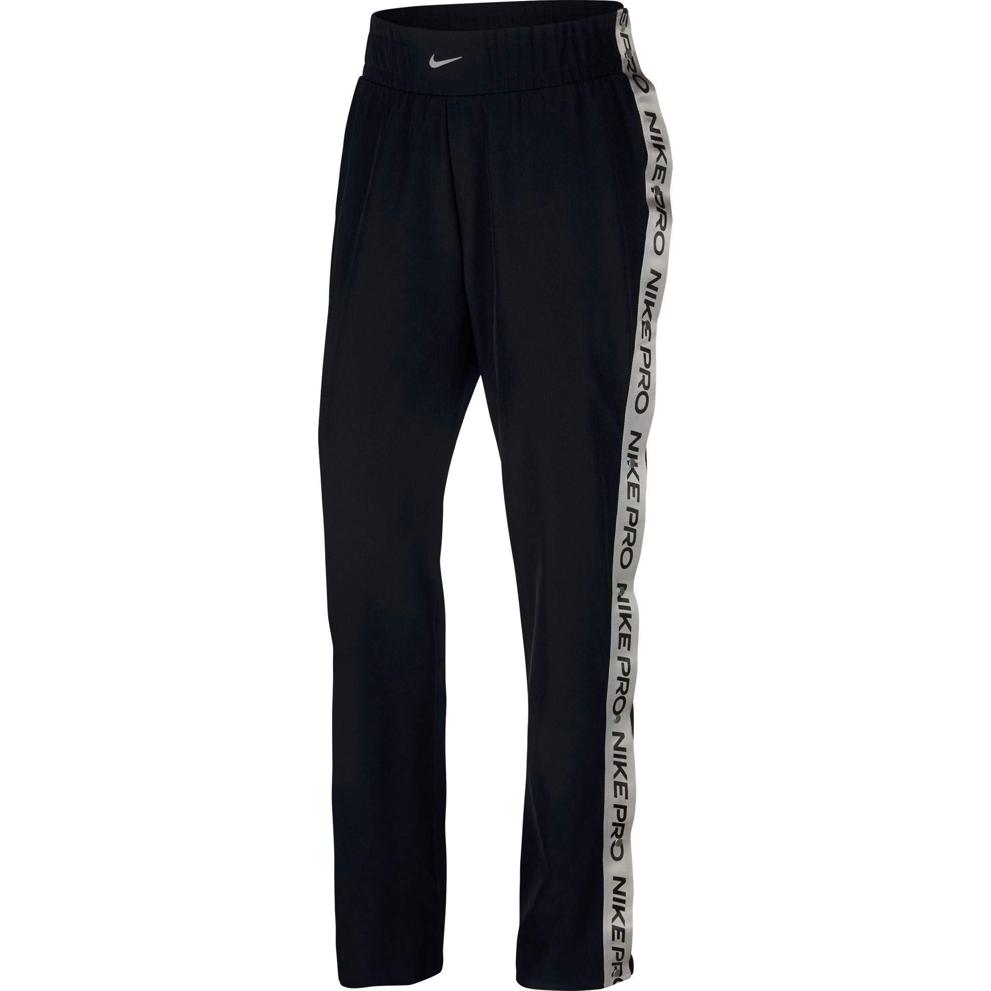 Nike Women's Pro Tear Away Pants - Lightweight Training & Basketball Pants with Zipper Sides for Easy Removal - Perfect for Gym Workouts, Sports Practice & Casual Wear