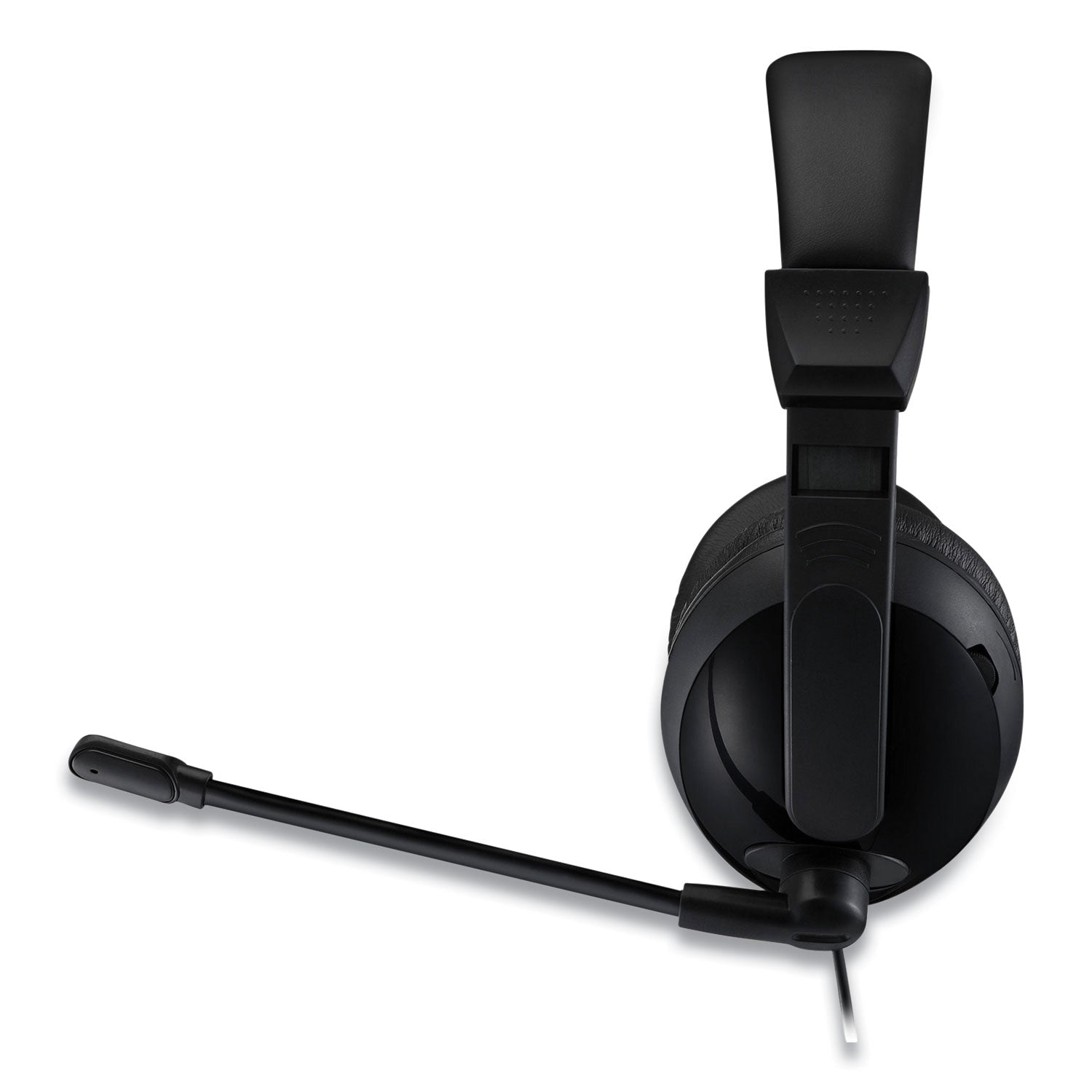 Adesso Xtream H5U Binaural Over-Ear Headset with Noise-Canceling Mic - Comfortable Gaming Headphones for PC, PS5, Xbox - Perfect for Online Meetings, Streaming & Music (Black)