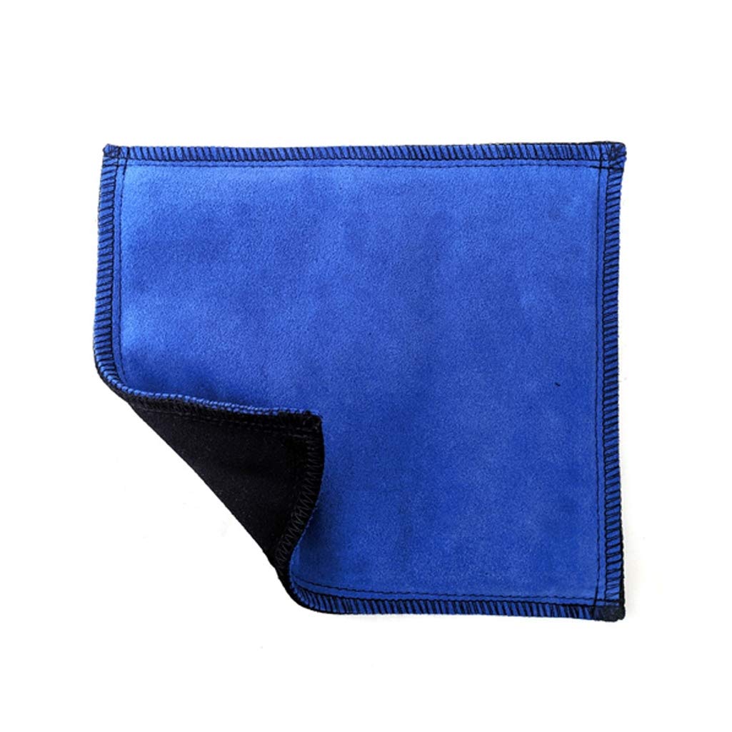 Bowlerstore Premium Shammy Bowling Ball Cleaning Pad - Black/Royal - Perfect for Bowling Alleys & Home Practice