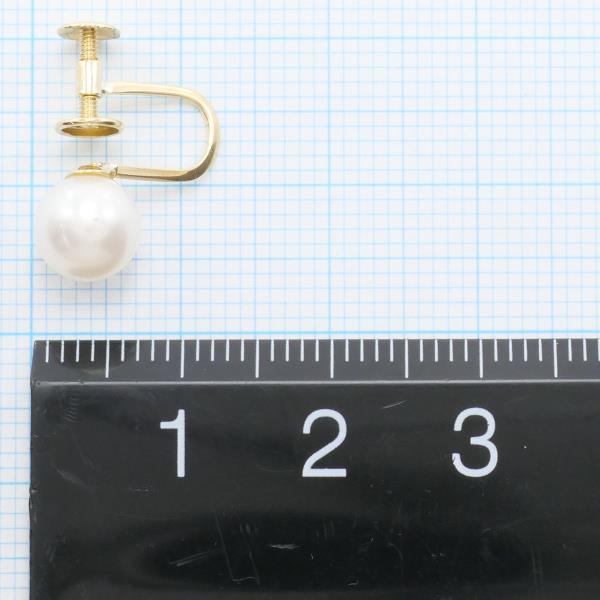 18K Yellow Gold Pearl Earrings for Women - Elegant Pearl Stud Earrings, Hypoallergenic & Durable - Perfect for Weddings, Parties & Everyday Wear