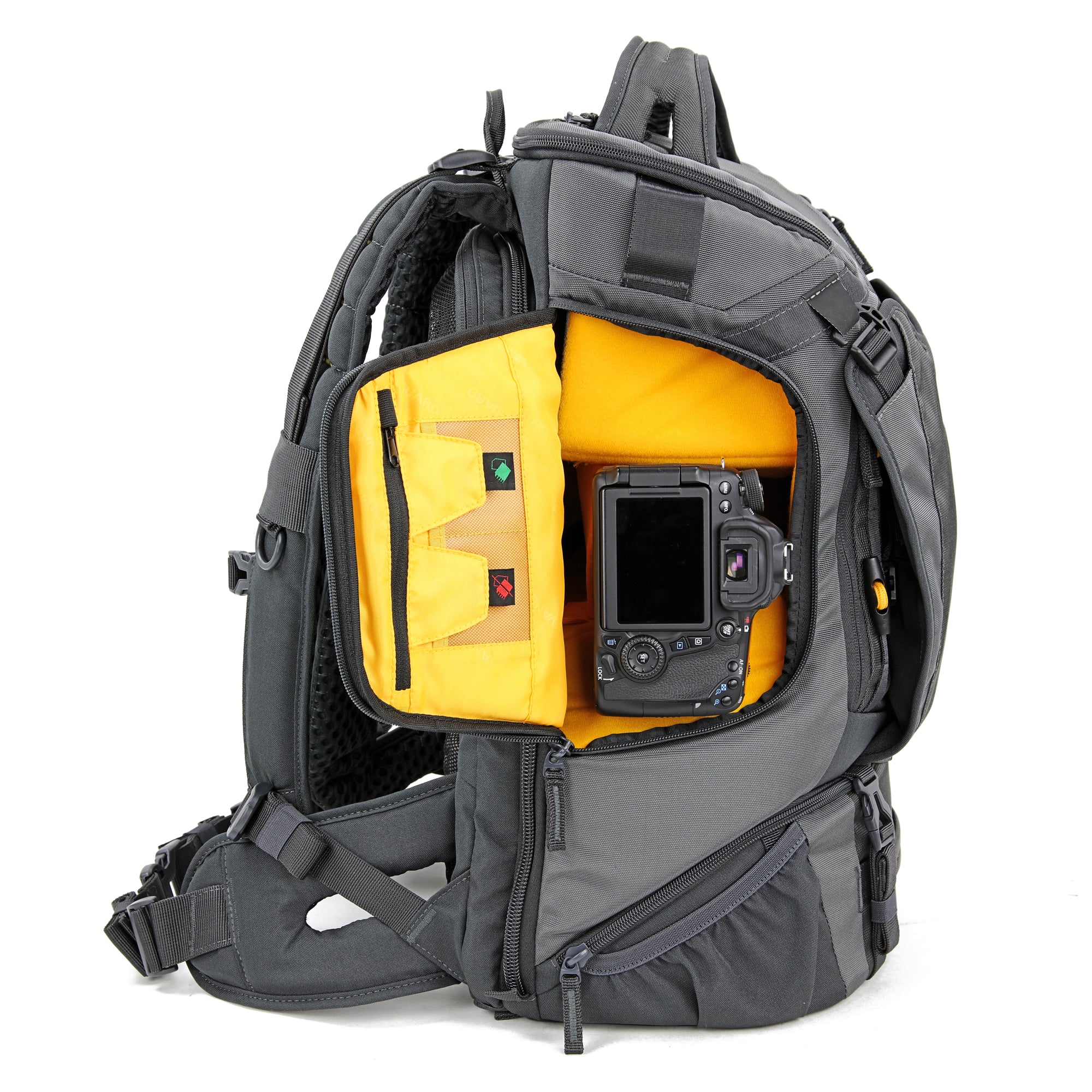 Alta Sky 51D DSLR Camera Backpack - Waterproof Professional Photography Bag for Travel & Hiking (Black/Gray) - Perfect for Photographers, Videographers & Outdoor Enthusiasts