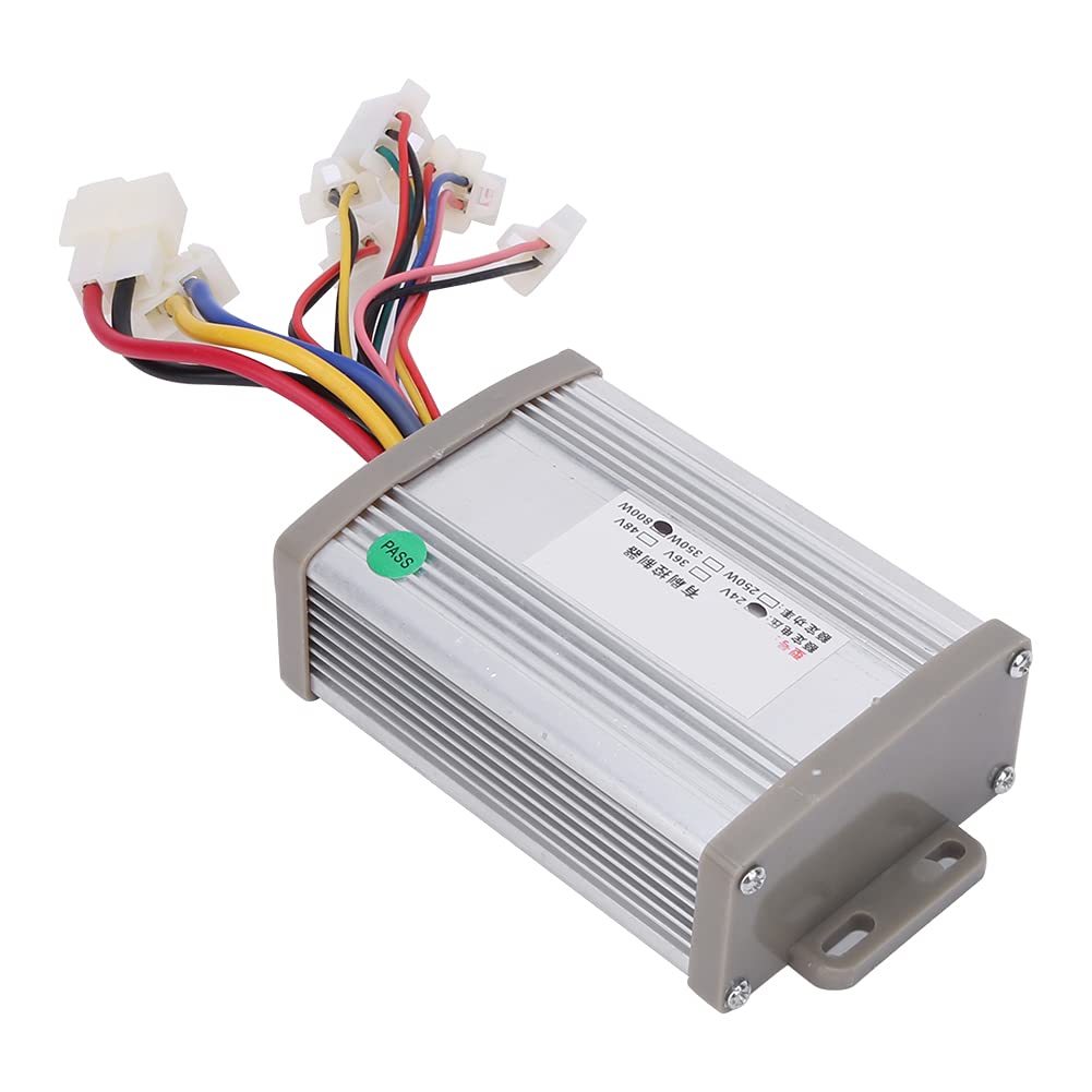 24V 800W Brush Motor Controller - High Power Electric Motor Speed Regulator for E-Bikes, Scooters, and DIY Electric Vehicles | Perfect for Upgrading and Repairing Electric Mobility Devices