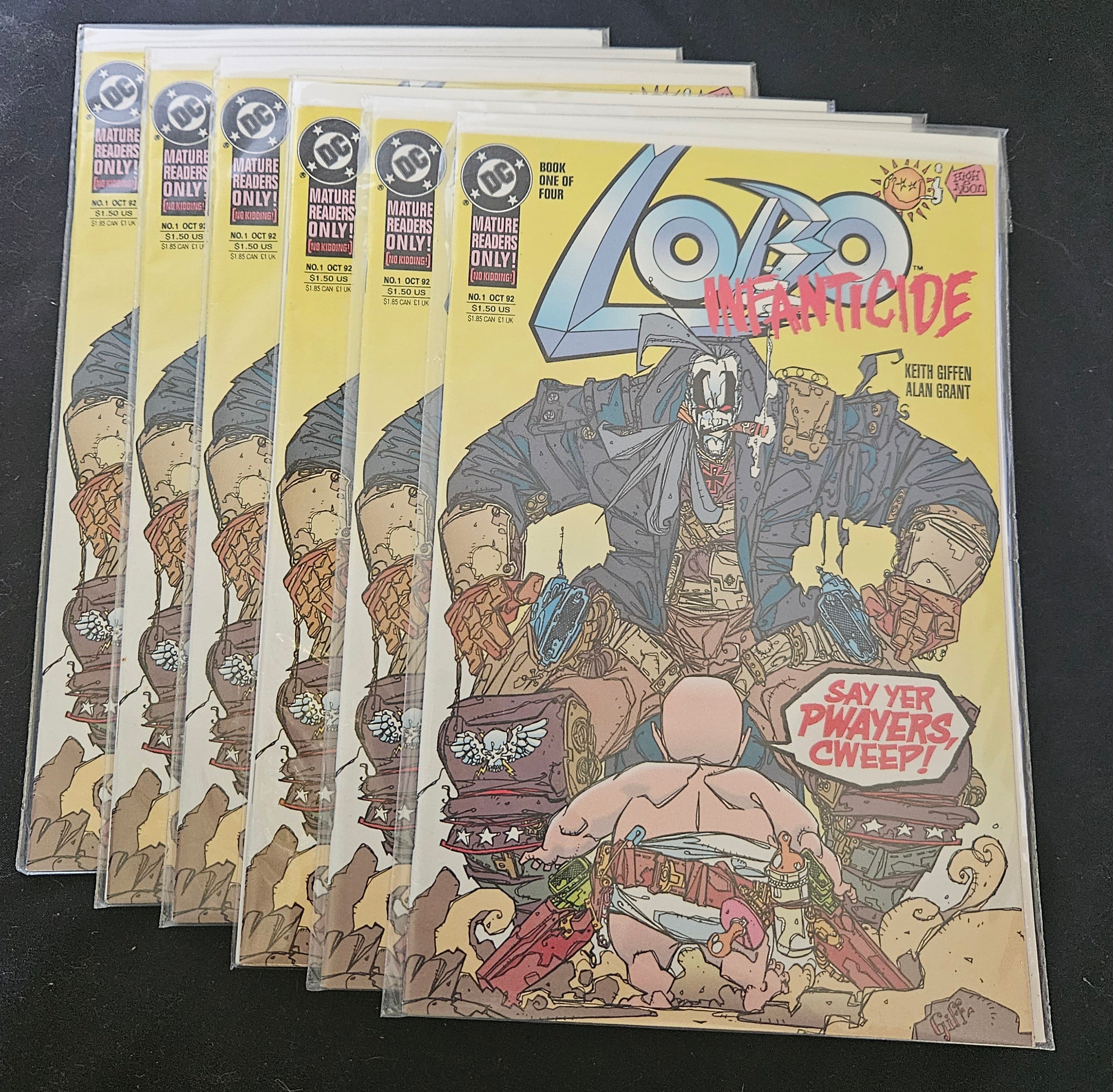 Lobo: Infanticide #1 - DC Comics 1992 Vintage Collectible - Perfect for Comic Book Fans & Collectors