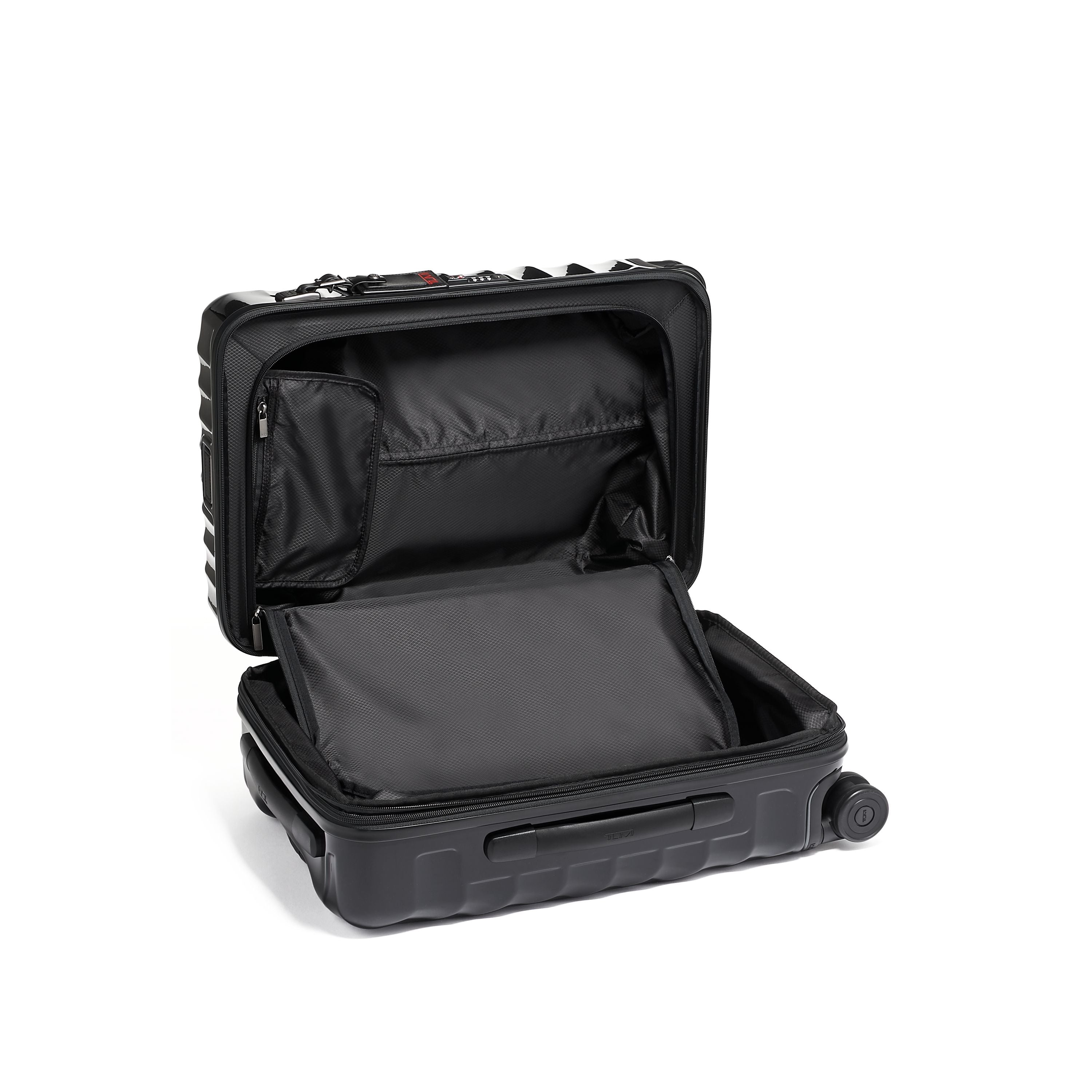 Tumi 19 Degree International Expandable 4 Wheeled Carry On Luggage - Lightweight Spinner Suitcase for Business Travel & Weekend Getaways