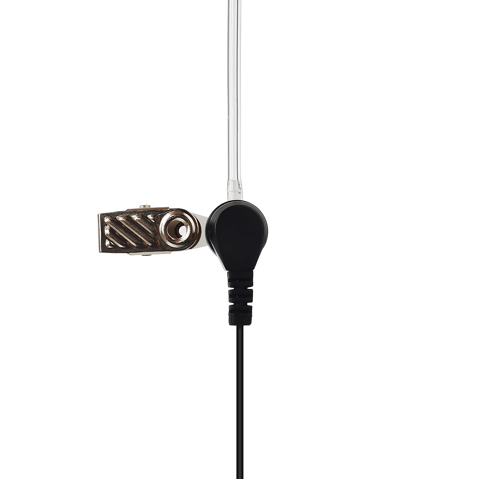 UAYESOK 2 Pin 2 Way Radio Earpiece - Covert Acoustic Air Tube Headset with PTT Mic for Motorola CP040 CP140 Hytera Midland Walkie Talkie - Ideal for Security, Construction & Event Staff Communication