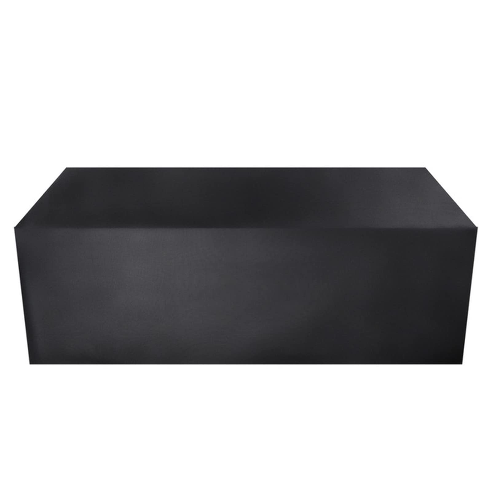 Waterproof Oxford Cloth Dust Cover for Rattan Furniture - 300x160x100cm Black Patio Sofa Chair Table Protector - Outdoor Garden, Indoor Storage & Rain Protection
