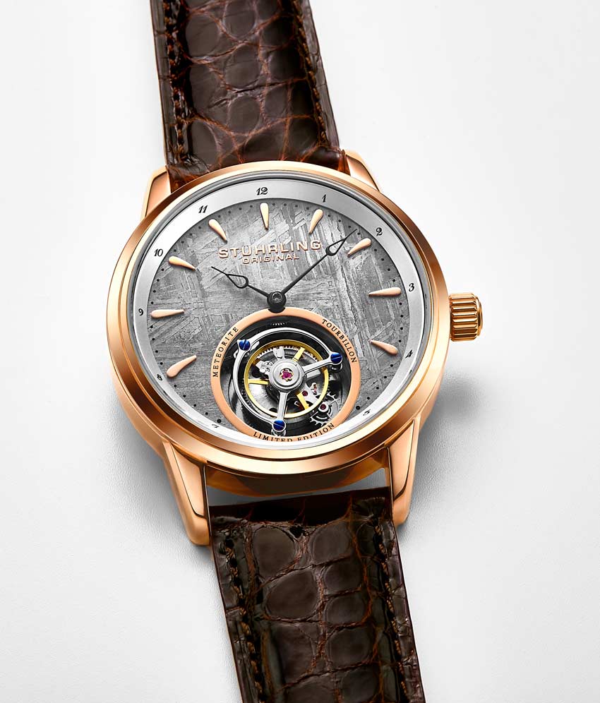 Galactic Labyrinth 42mm Tourbillon Watch - Luxury Automatic Mechanical Timepiece for Men - Perfect for Formal Events, Business Meetings & Collector's Display