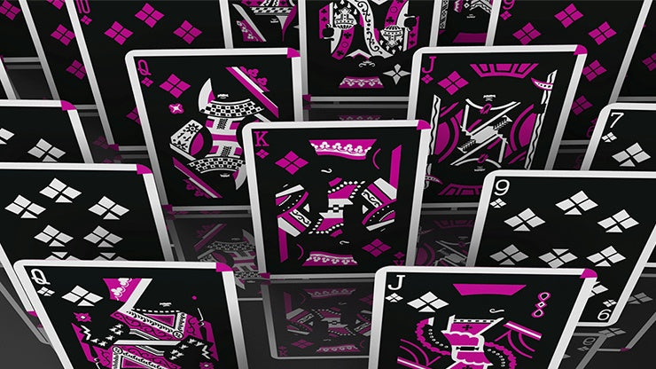 Cardistry Ninja Wildberry Playing Cards - Premium Deck for Card Tricks, Magic & Flourishing - Perfect for Magicians, Cardists & Beginners | Ideal for Performances, Practice & Gifts
