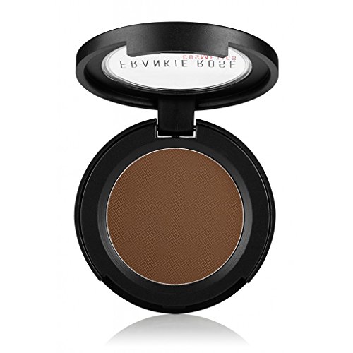 Frankie Rose Cosmetics Single Shade Eye Shadow - Cocoa Brown Matte Eyeshadow for Everyday Makeup | Perfect for Daytime & Nighttime Looks