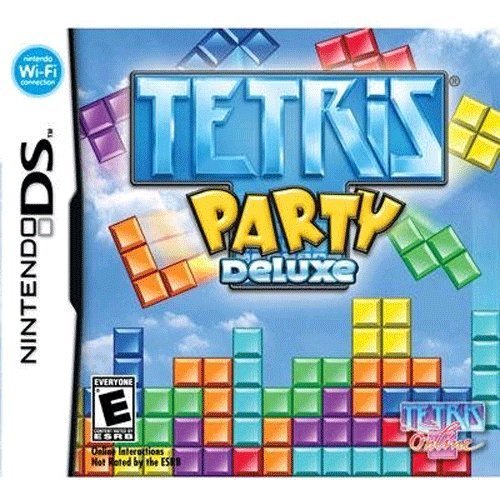 Refurbished Tetris Party Deluxe Game for Nintendo DS - Classic Puzzle Game for Family Fun & Travel Entertainment