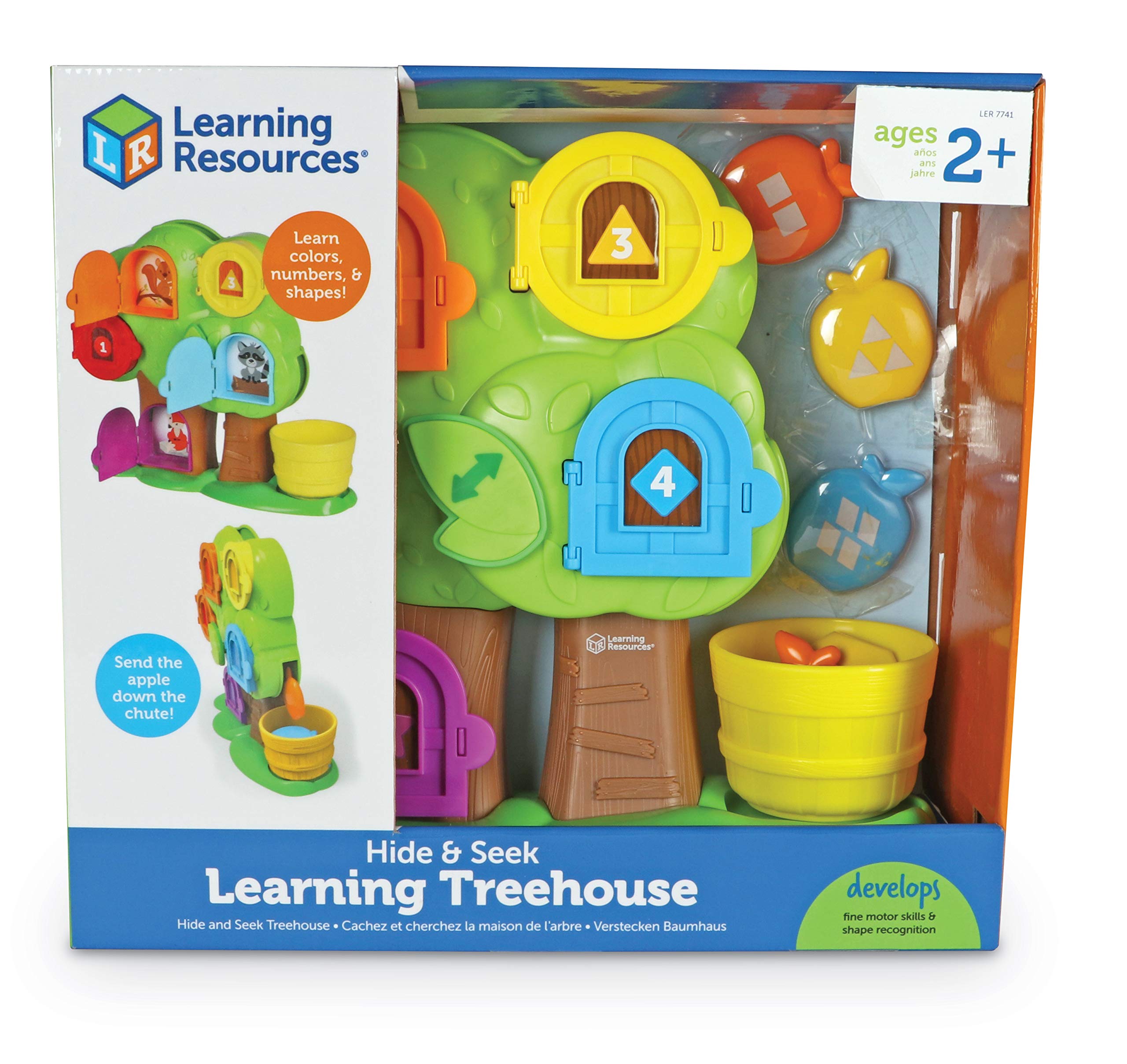Hide & Seek Learning Treehouse - Letter Games for Toddlers 18+ Months - Fun Indoor Play