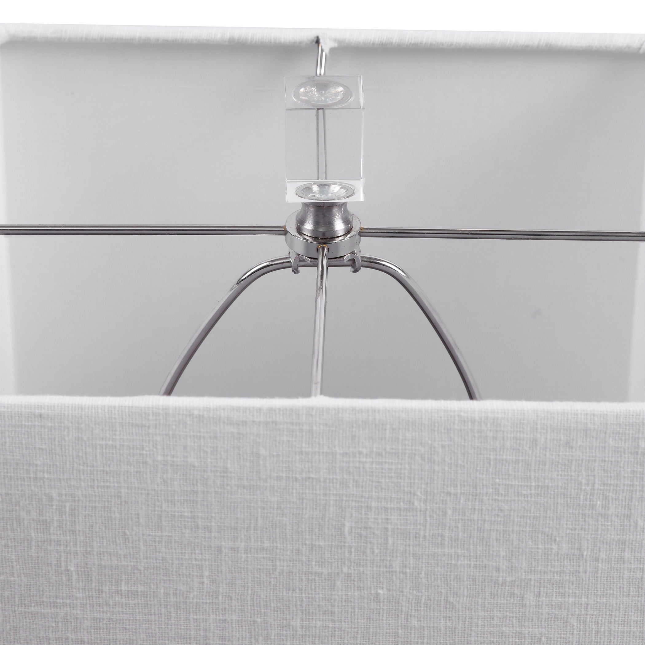 Bennett Buffet Lamp White - Elegant Table Lamp for Dining Room, Living Room & Bedroom Decor