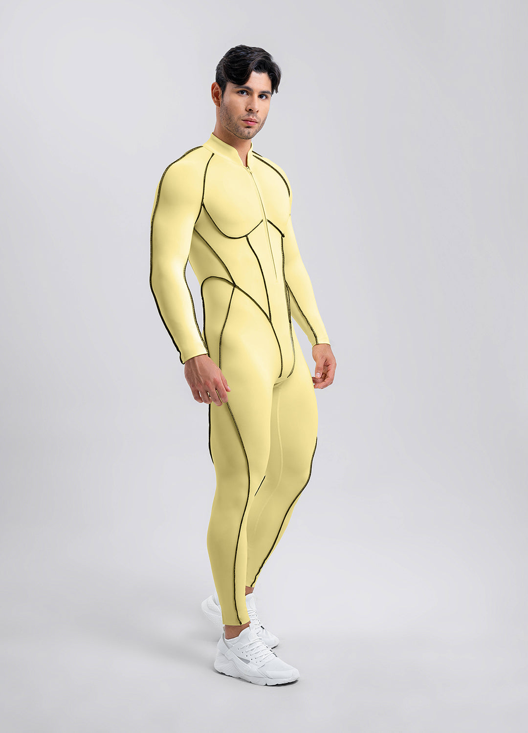 Contour Stitch Herosuit - Premium Superhero Costume for Kids & Adults - Perfect for Halloween, Cosplay, and Comic Con Events