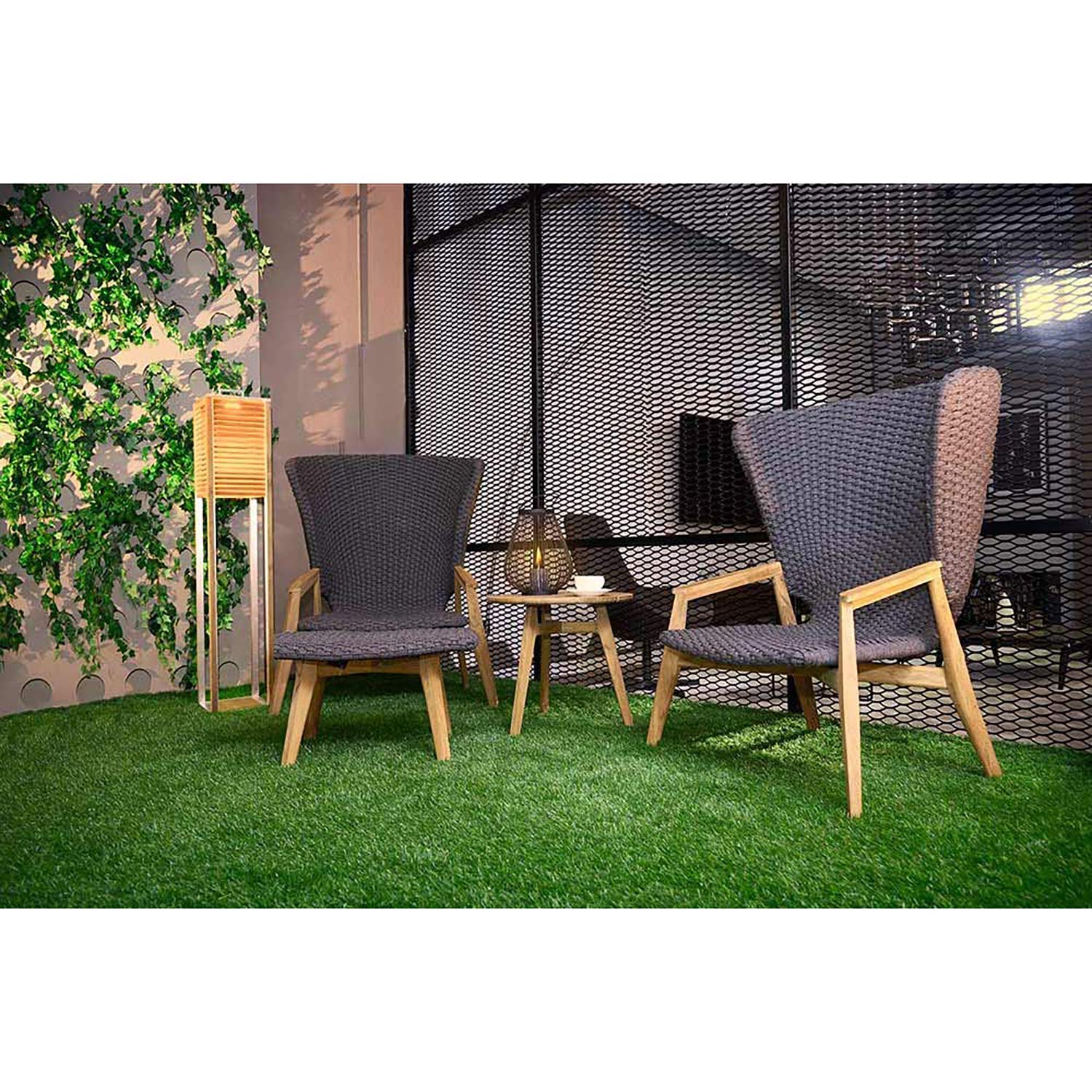 Custom Size Artificial Grass Turf Rug - Indoor/Outdoor Synthetic Lawn Carpet with Drainage Holes - 39.5
