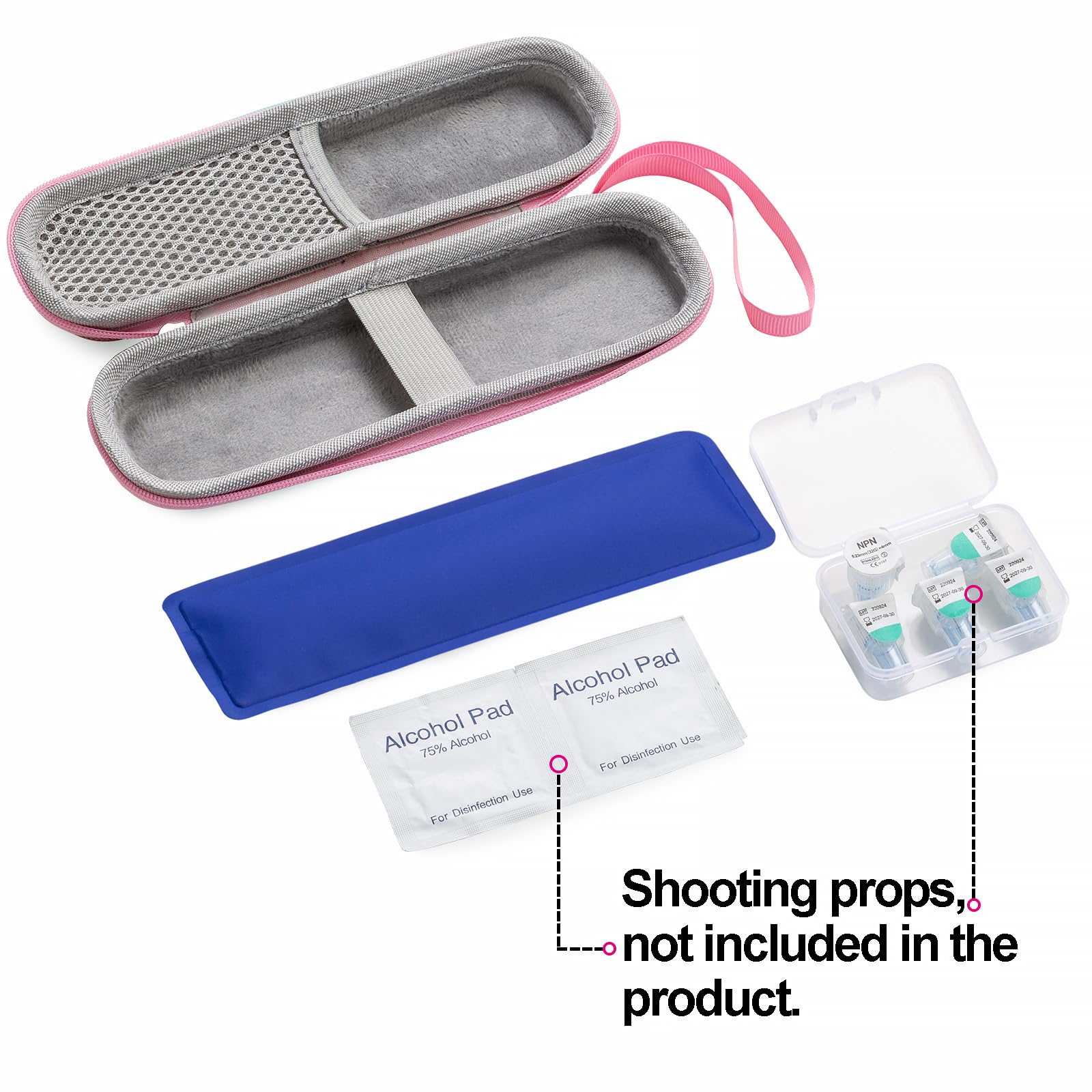 Portable Insulin Cooler Travel Case - Insulated Organizer for Insulin Pens & Diabetic Supplies - Perfect for Travel, Work, and Outdoor Activities (Green)