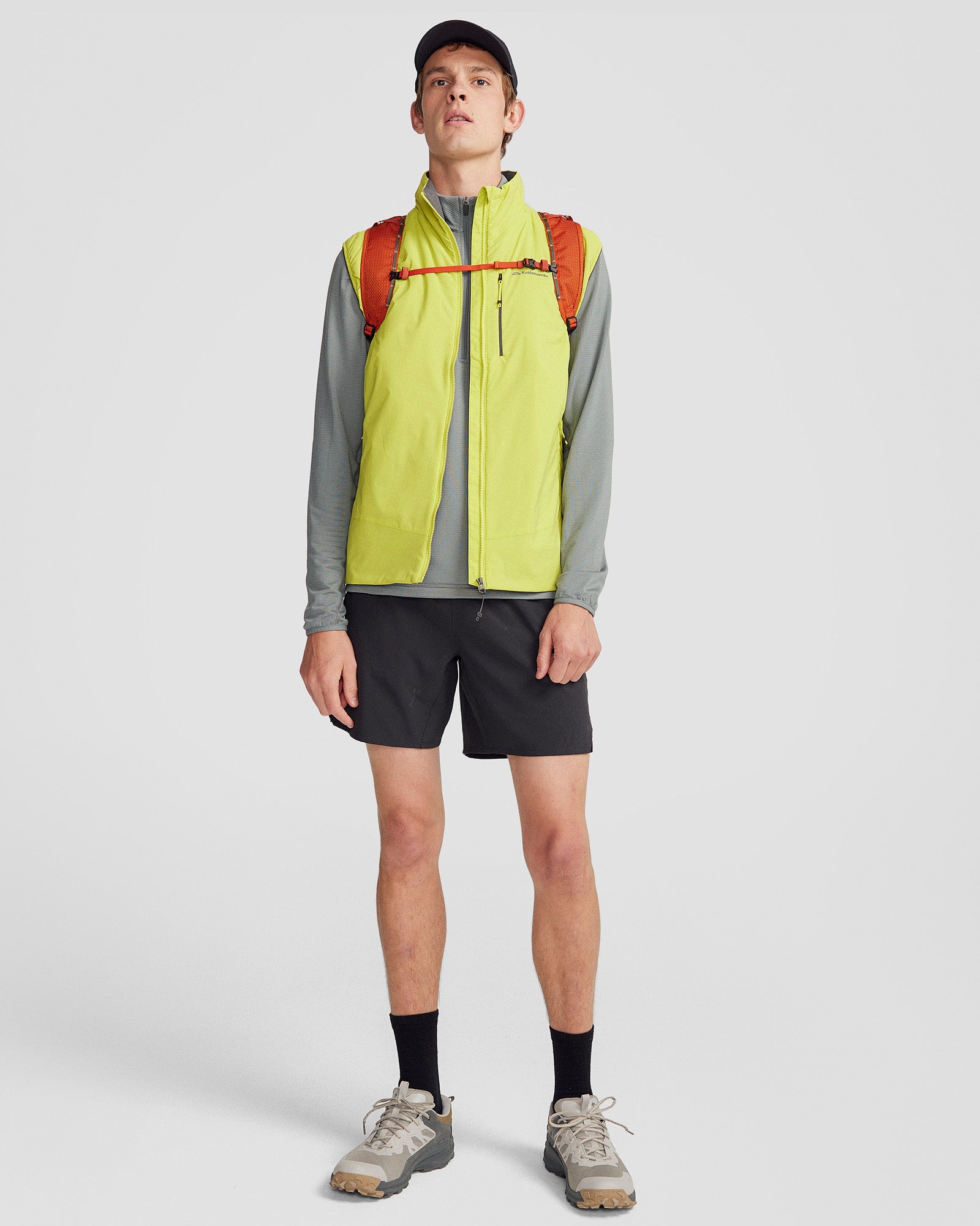 Men's Seeker PrimaLoft® Active Vest - Lightweight Water-Resistant Insulated Jacket for Outdoor Hiking & Running - Bright Moss Green