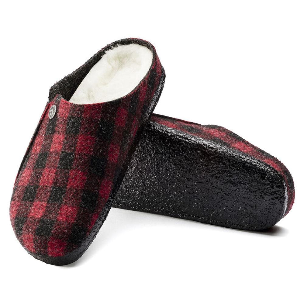 Birkenstock Zermatt Premium Comfort Slippers - Soft Footbed Indoor/Outdoor House Shoes for Men & Women - Perfect for Relaxing at Home, Lounging, and Quick Errands