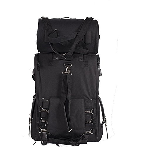 Waterproof Motorcycle Sissy Bar Bag - Large Capacity Storage for Cruiser Bikes, Durable Travel Luggage for Harley Davidson & Touring Motorcycles - Perfect for Road Trips, Commuting & Adventure Riding