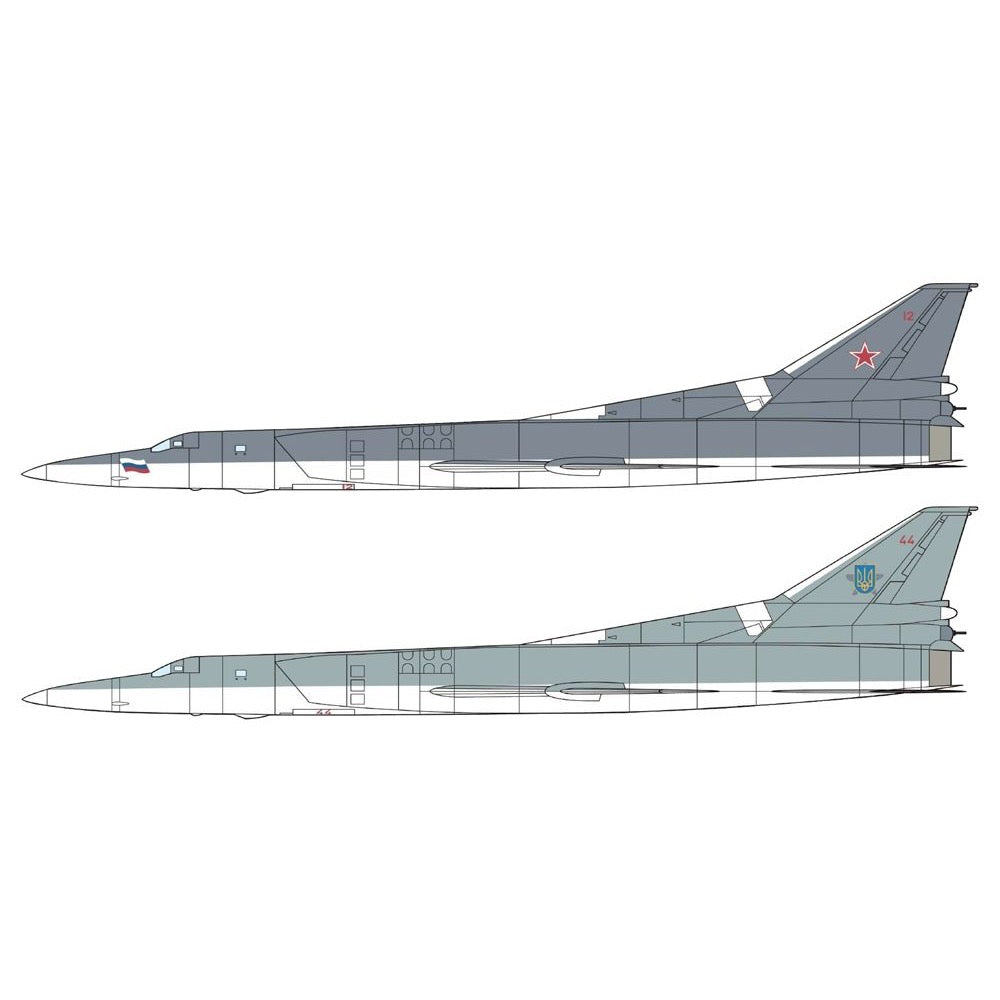 1/144 Scale Russian Airforce Tu-22M3 Backfire C Model Kit - Perfect for Collectors, Military Enthusiasts & Scale Model Builders | Display, Gift, or Hobby Project