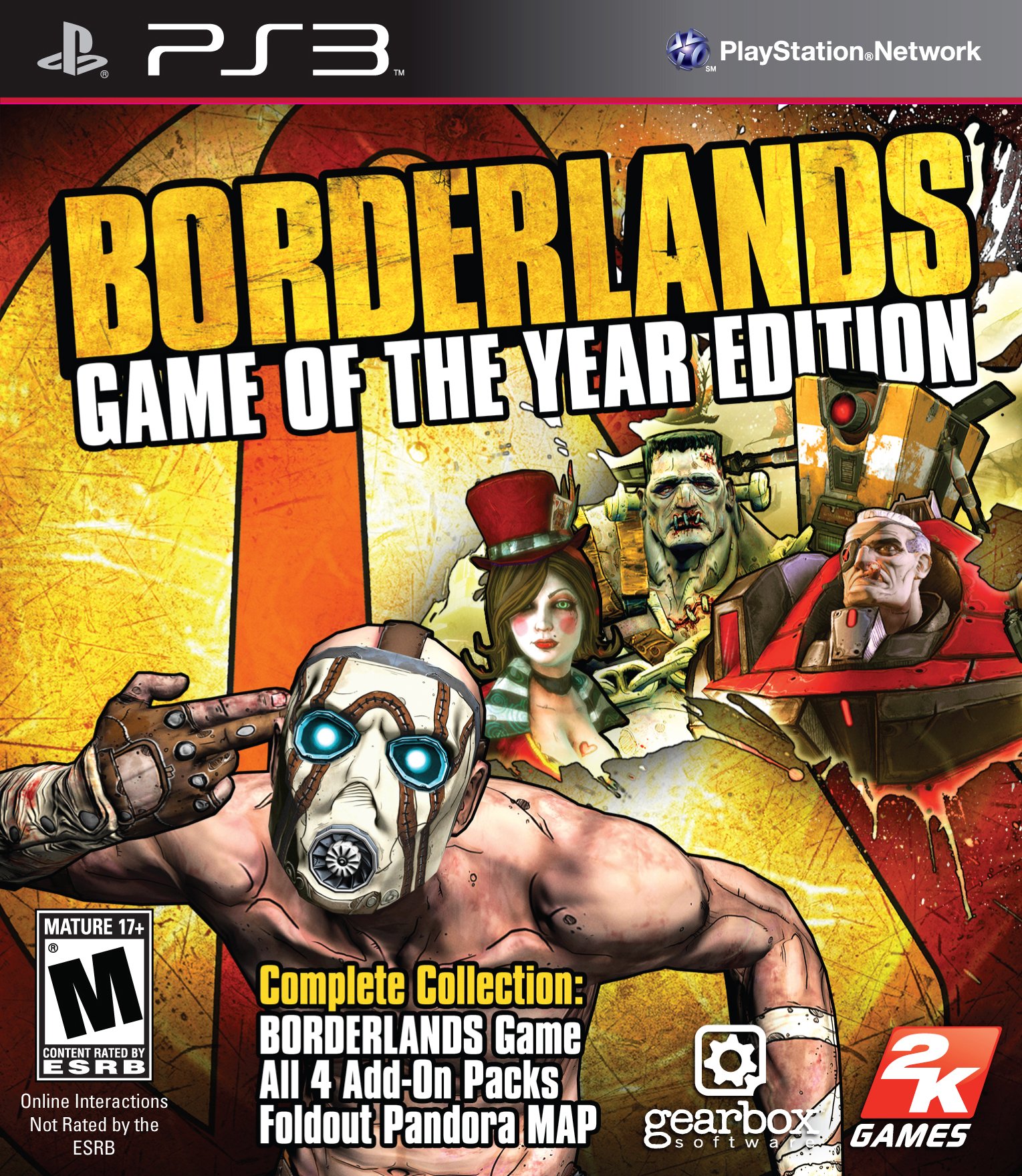 Borderlands Game of the Year Edition - PlayStation 3 Action RPG Shooter | Perfect for Multiplayer Gaming & Post-Apocalyptic Adventure Lovers