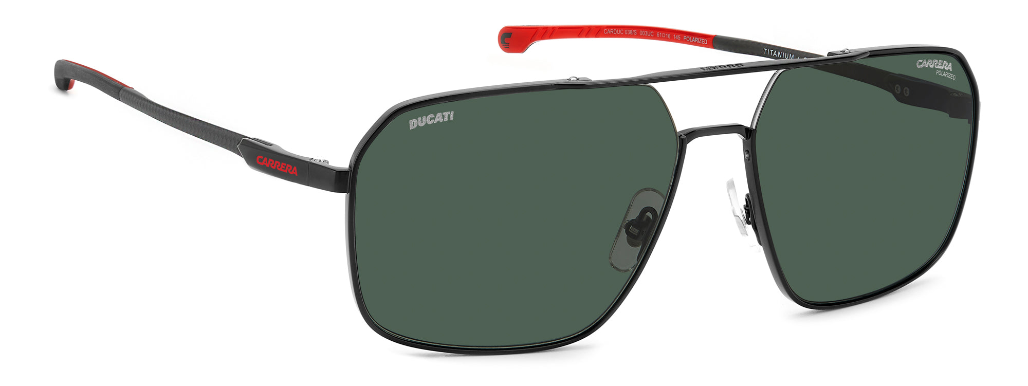 Ducati Carrera CARDUC 038/S Sunglasses - Stylish Motorcycle Riding Glasses for Men & Women - Perfect for Biking, Racing, and Outdoor Sports
