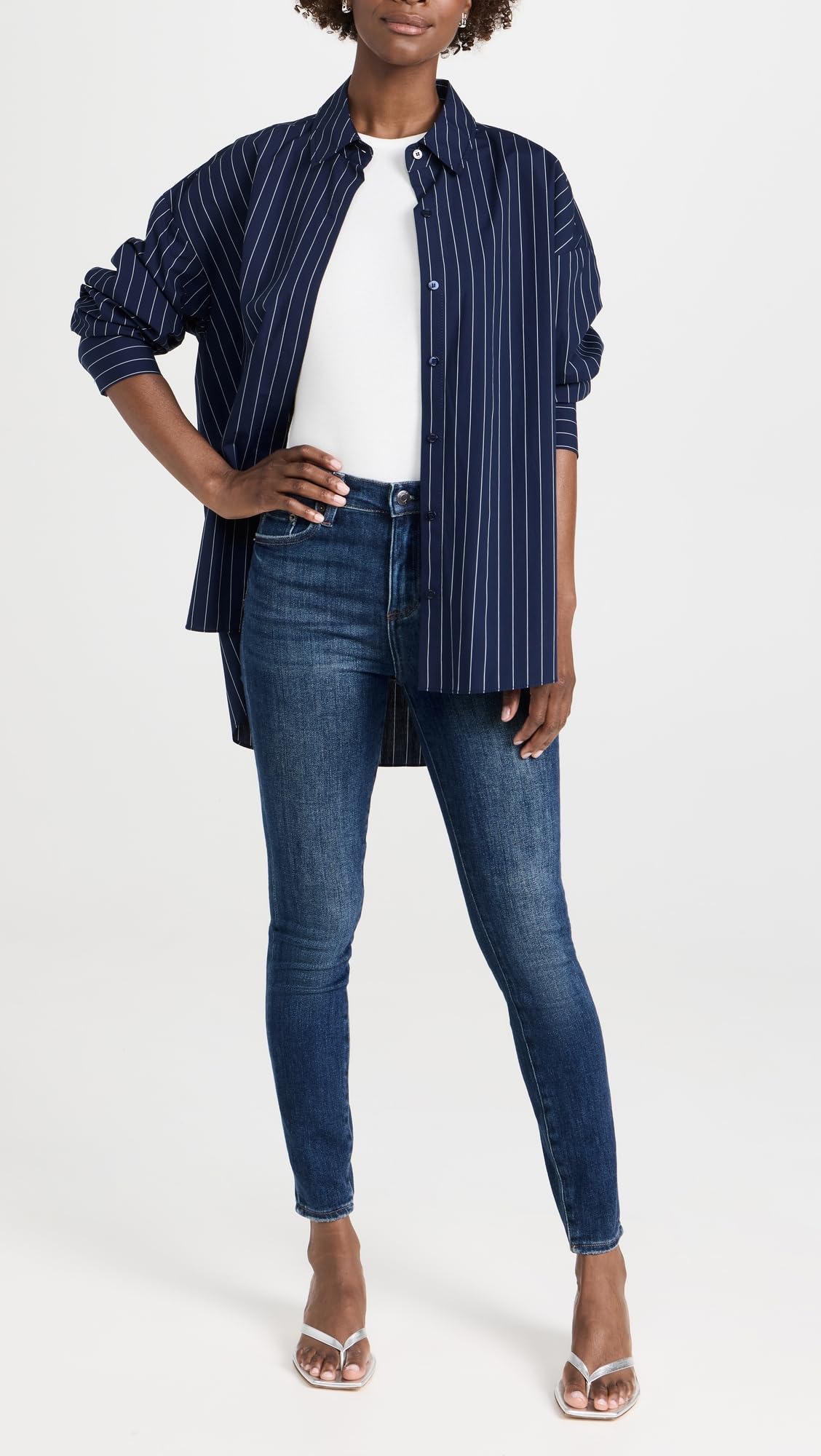 Women's A-Line Denim Jeans - High Waist Stretch Skinny Jeans for Casual Wear & Everyday Outfits | Pistola Denim