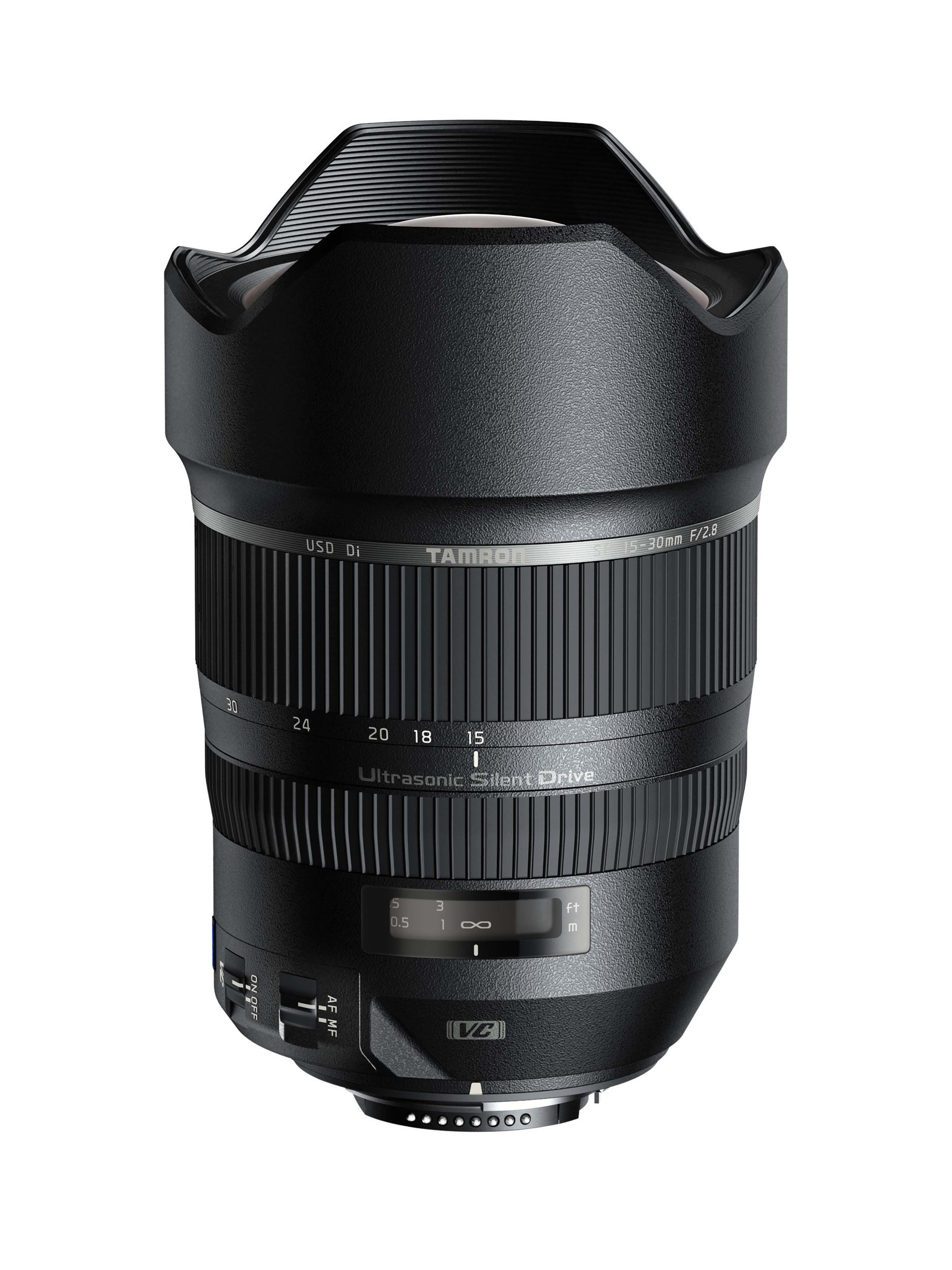 Tamron SP 15-30mm f/2.8 Di VC USD Wide-Angle Lens for Nikon F (FX) DSLR Cameras - Refurbished | Professional Photography, Landscape & Architecture Shots