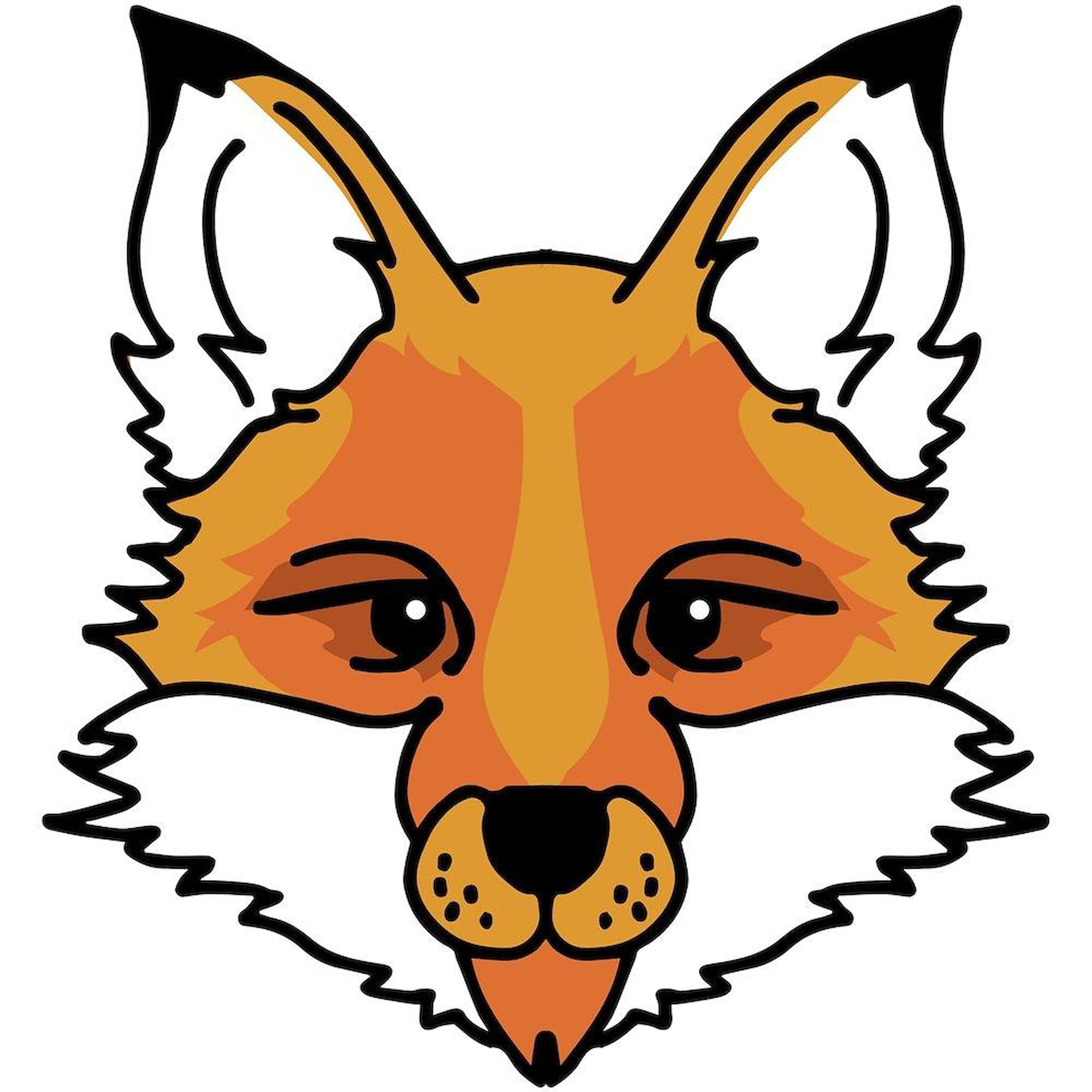 Fox Face Design 11 oz (325 ml) Ceramic Coffee Mug - Perfect for Home, Office & Gifts - Durable & Dishwasher Safe