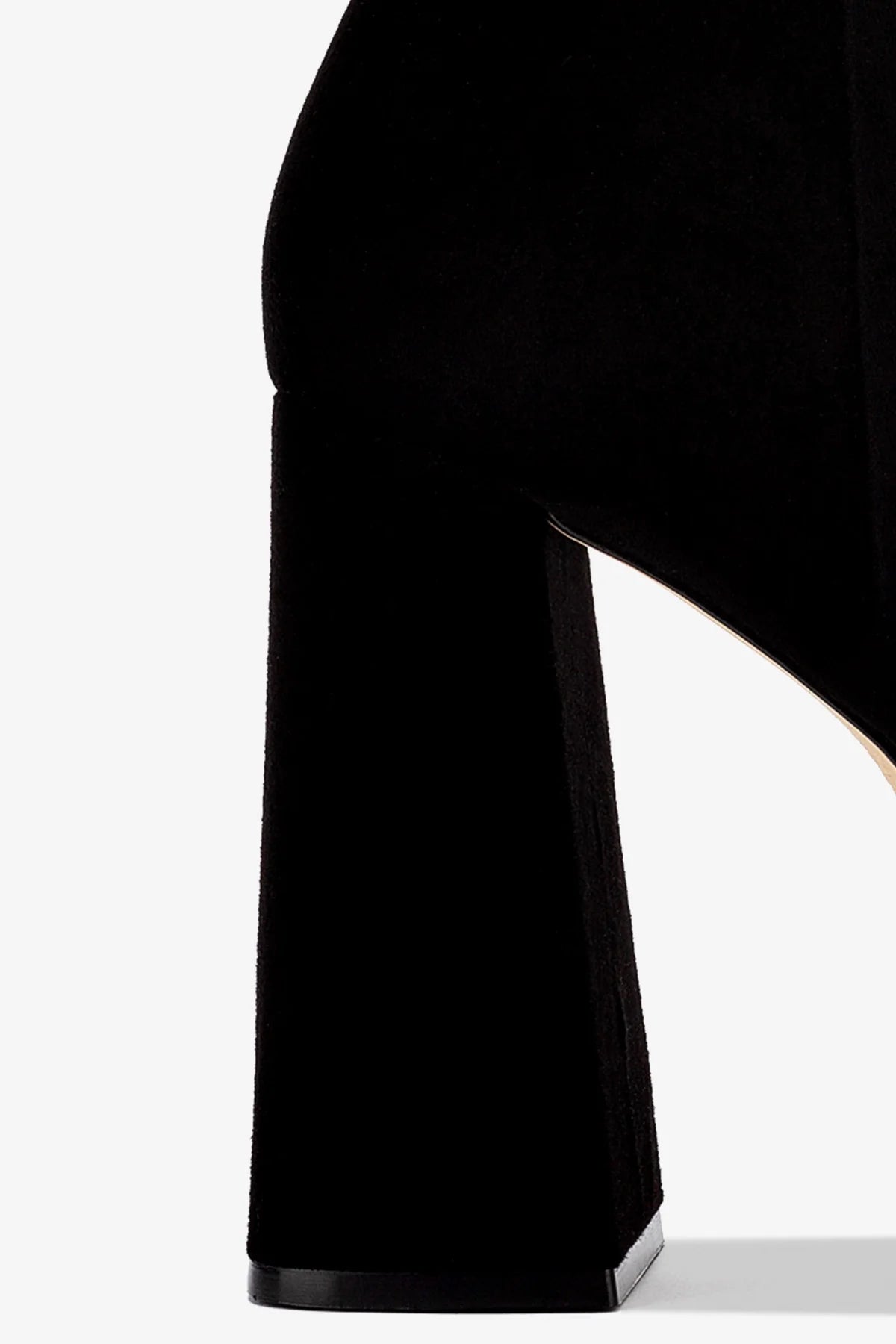 Black Suede Dolly Boots for Women - Stylish & Comfortable Ankle Boots for Casual Wear, Office & Night Out