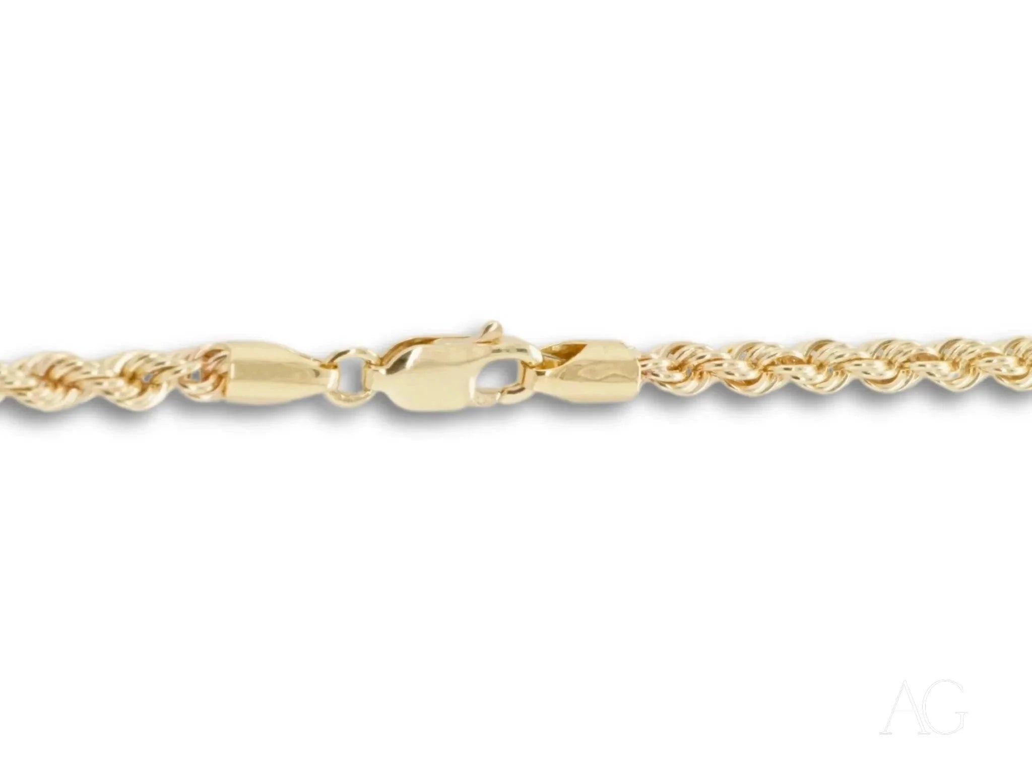 14K Solid Gold 16-Inch Rope Chain Necklace for Women - Timeless Elegant Jewelry Gift for Birthday, Anniversary & Special Occasions