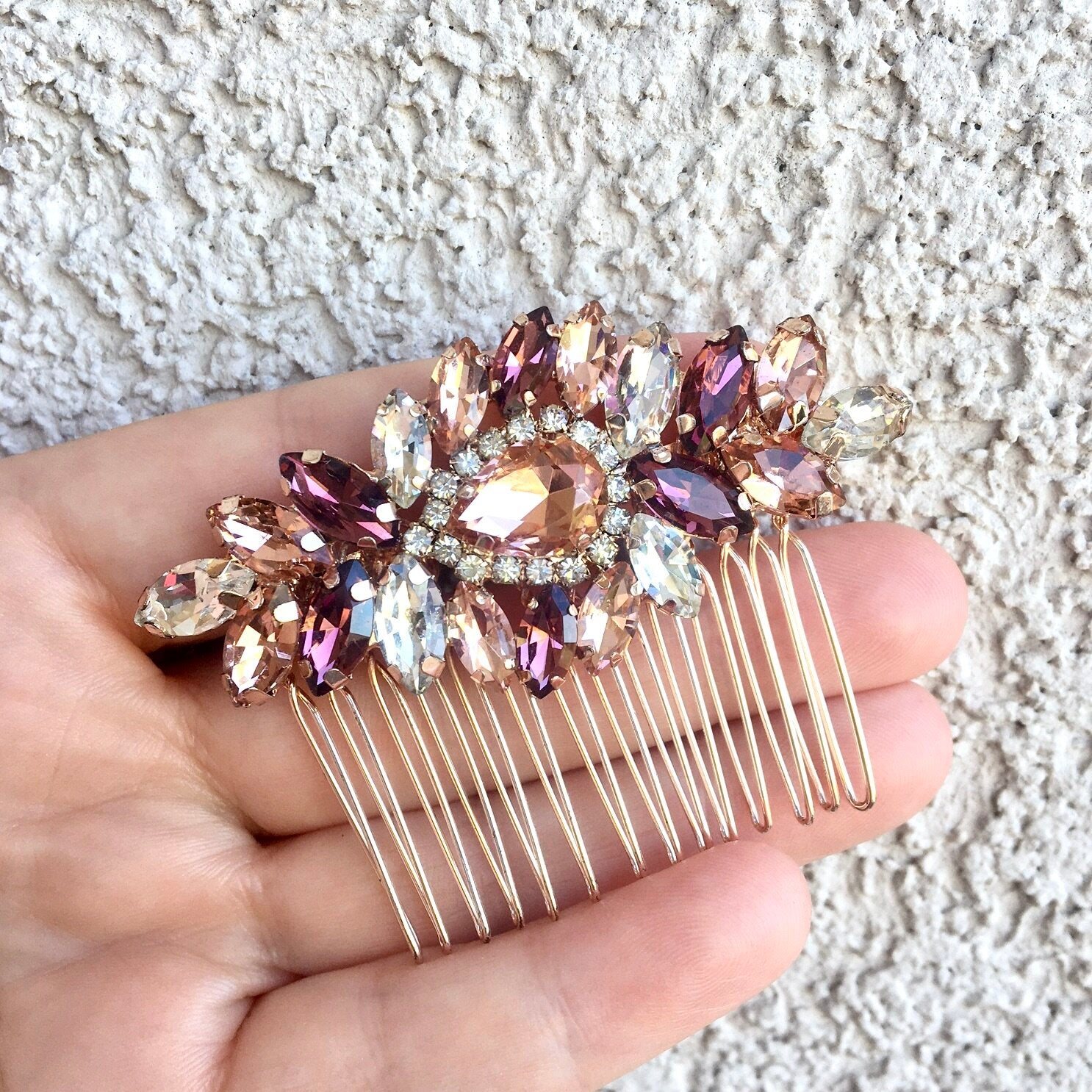 Iliana Rose Gold Bridal Jewelry Set - 3 Piece Wedding Jewelry Collection for Bride, Bridesmaids & Engagement | Perfect for Weddings, Anniversaries & Special Occasions