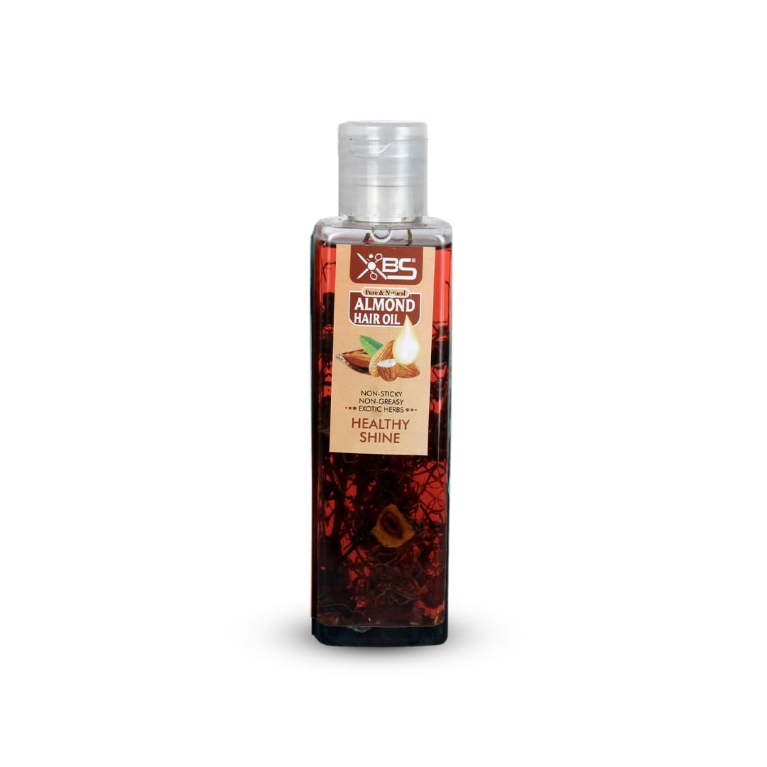XBS Hair Shining Oil - Anti Dandruff Treatment for Scalp Care, Adds Shine & Promotes Hair Growth with Almond Oil | Perfect for Dry, Damaged Hair & Daily Nourishment