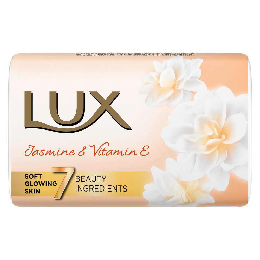 LUX Velvet Touch Jasmine & Almond Oil Soap Bar - 150g (8 Pack) | Moisturizing & Fragrant Body Wash for Dry Skin | Perfect for Spa Day, Gift Sets & Luxury Bath Time