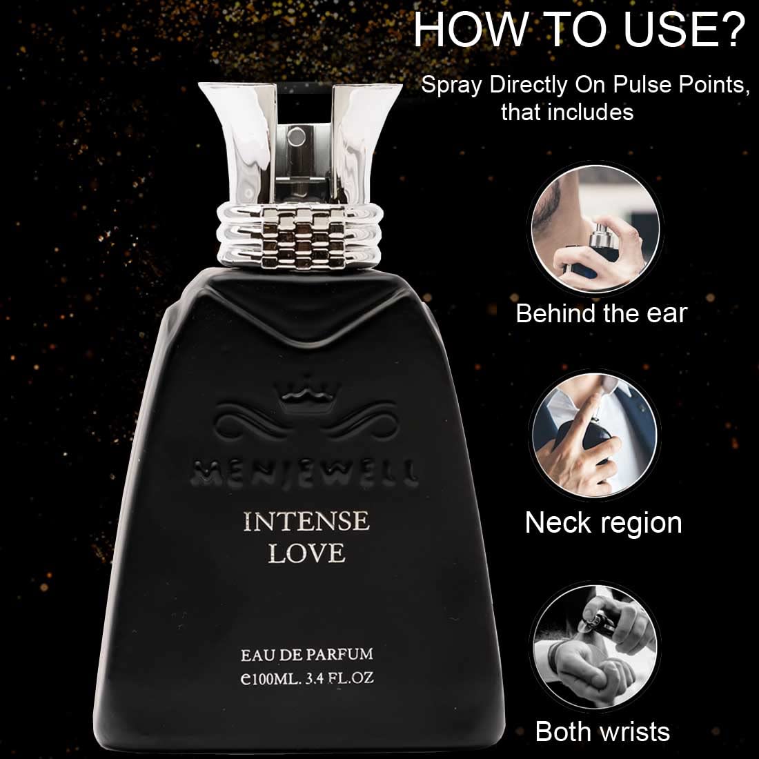 Premium Men's Cologne - Luxury Fragrance for Men | Long-Lasting Scent for Date Night, Office & Special Occasions