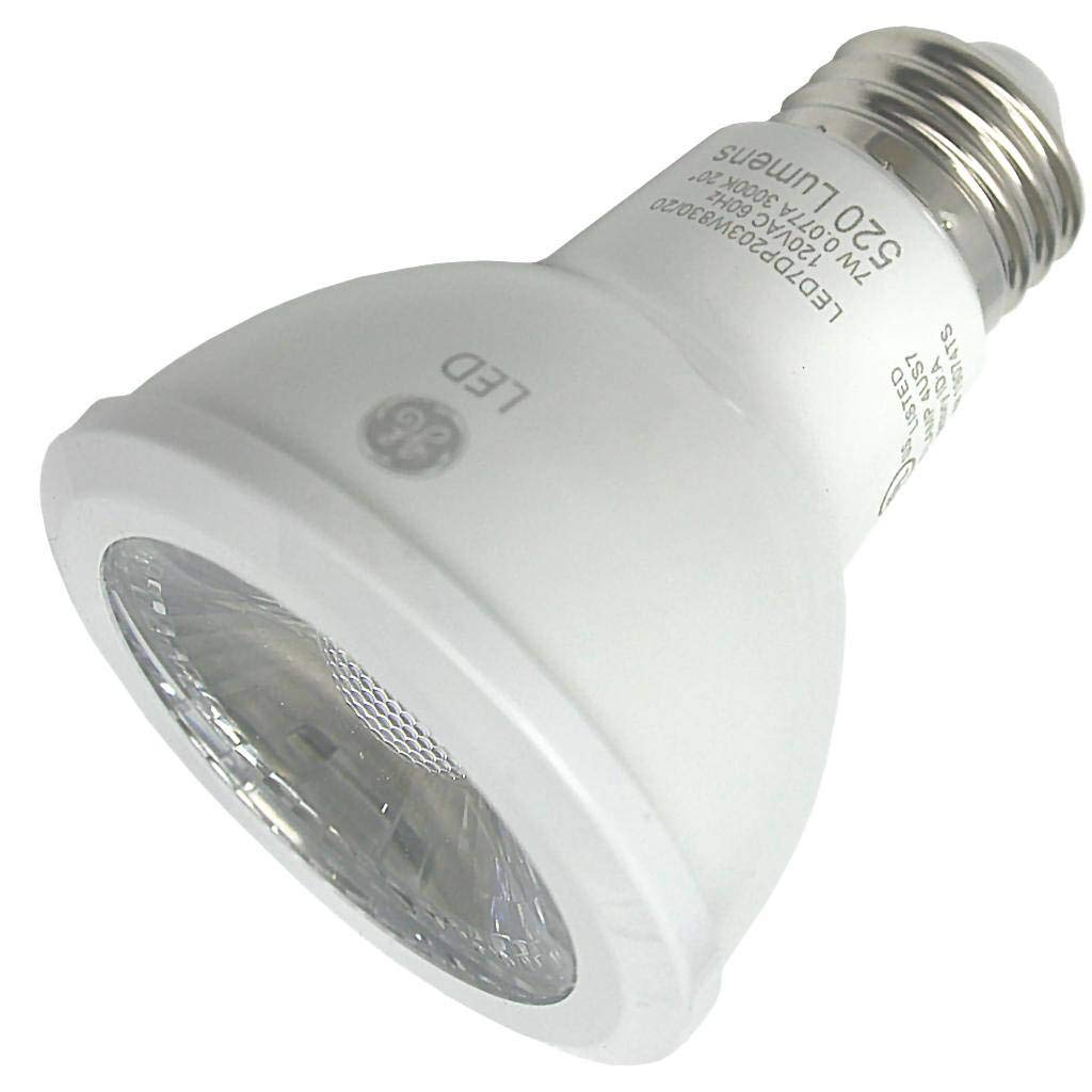 GE LED7DP203W830/20 LED Directional Lamp - 20W 830 Lumens White Light Bulb for Home, Office & Commercial Lighting - Energy Efficient LED Spotlight for Accent, Task & Display Lighting