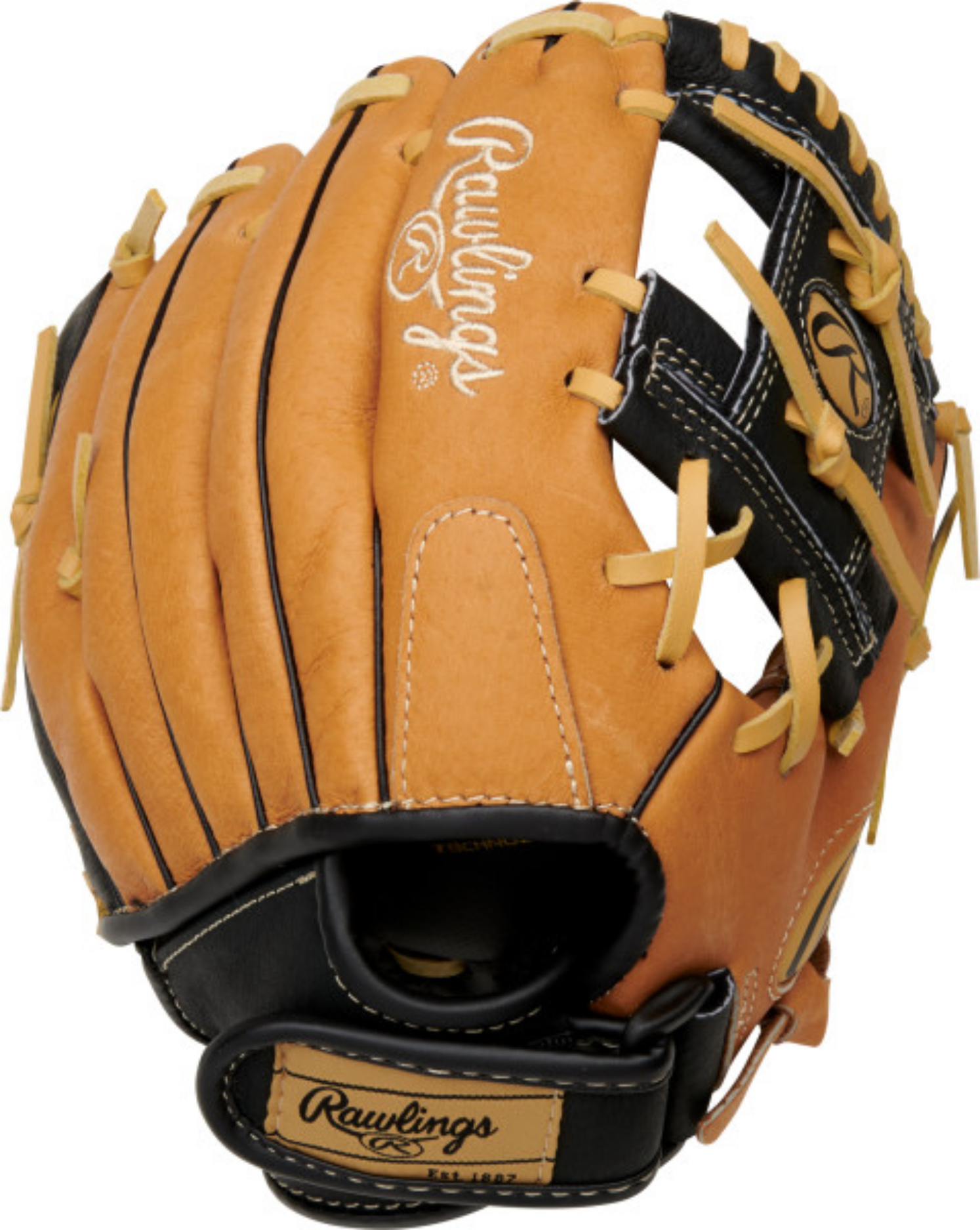 Rawlings Sure Catch Youth Baseball Glove - 10 Inch | Premium Leather Mitt for Kids & Teens | Perfect for Little League, Practice & Backyard Games