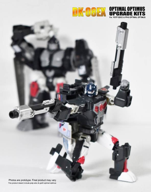 DNA Design DK 08EX Upgrade Kit for POTP SDCC/PP 43 Optimal Optimus - Transformers Toy Accessories for Collectors & Display Enhancement