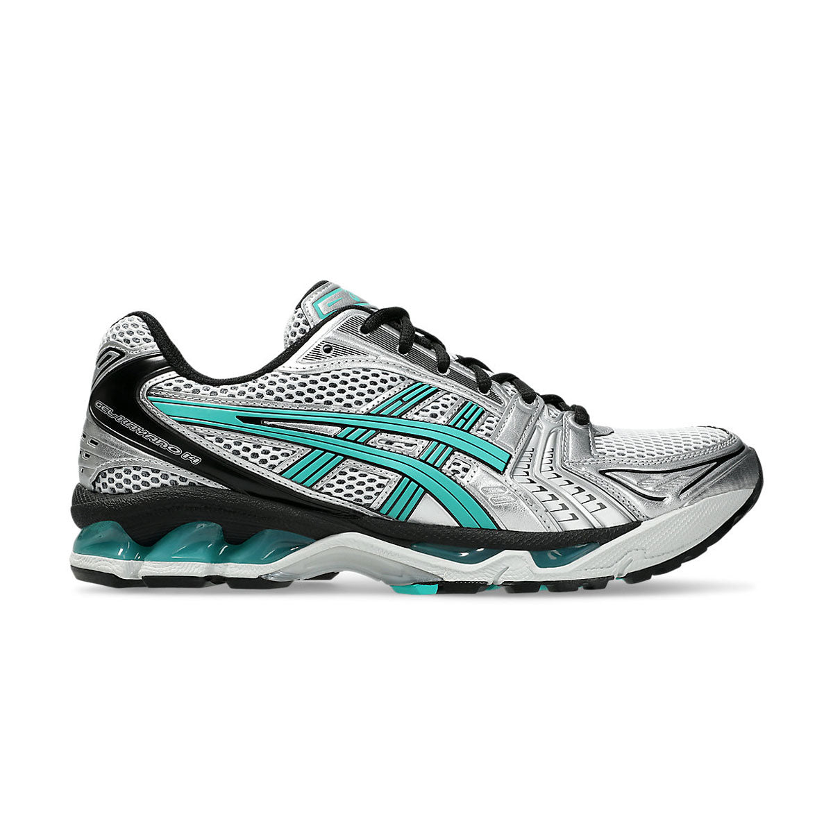 ASICS GEL-Kayano 14 Running Shoes - White Waterfall Colorway | Premium Cushioning & Stability for Men/Women | Perfect for Road Running, Gym Workouts & Daily Comfort Wear