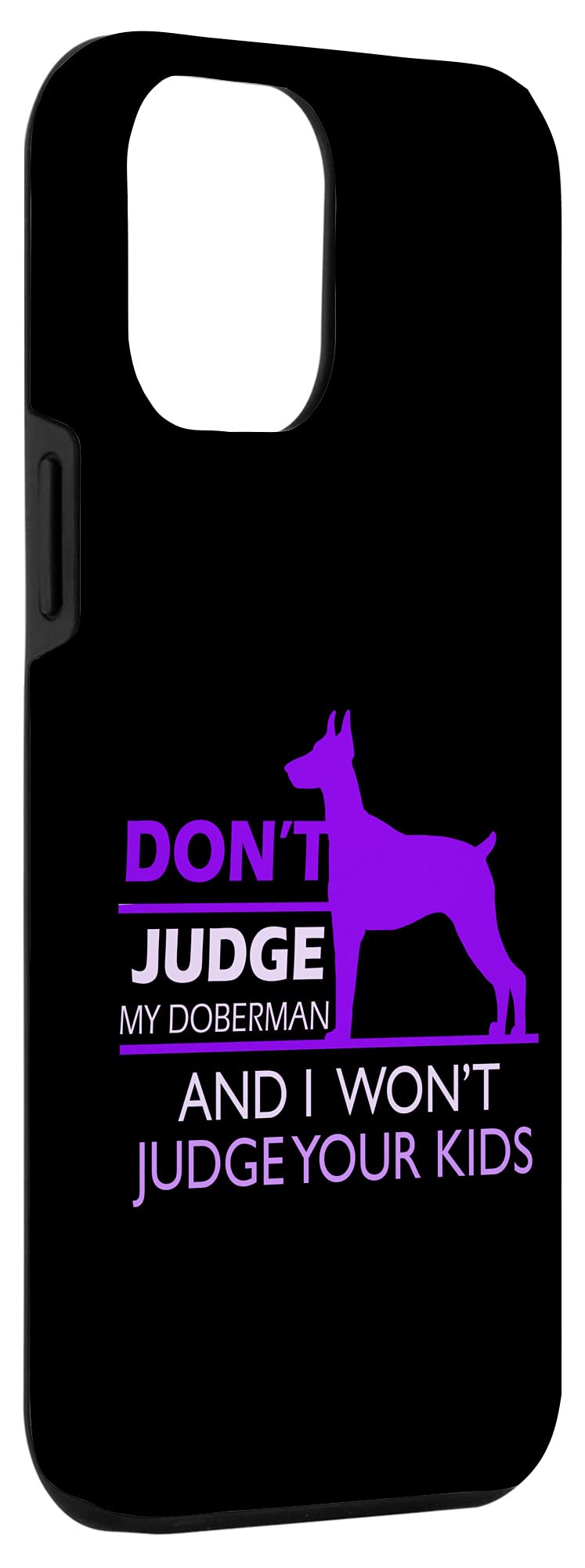 iPhone 12 Pro Max Case - Doberman Pincher Design Protective Phone Cover | Perfect for Dog Lovers & Pet Owners | Durable Shockproof Case for Everyday Use