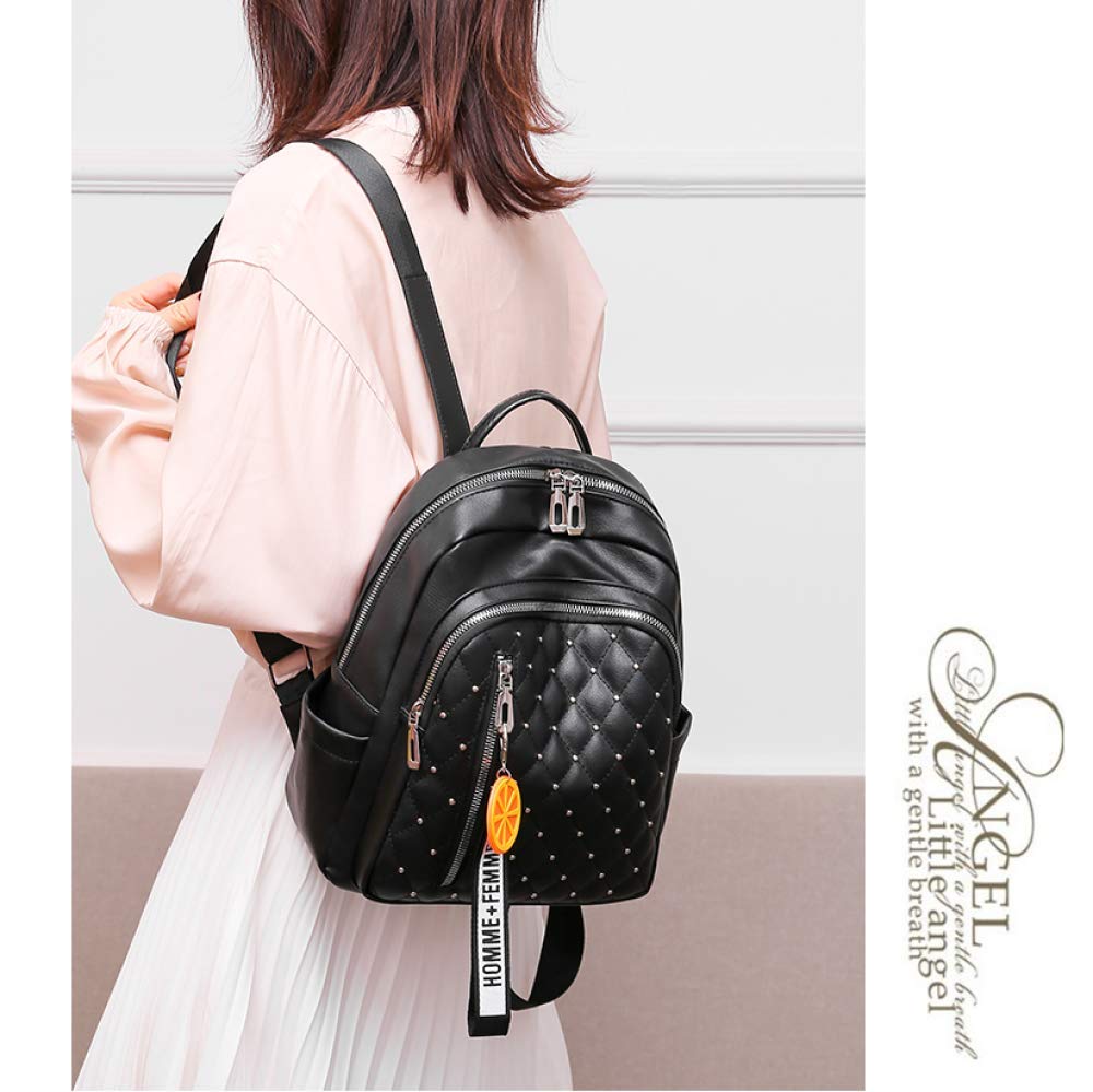 Stylish Studded Backpack for Women - 30 × 25 × 11cm Travel Bag - Perfect for Work, School & Weekend Adventures