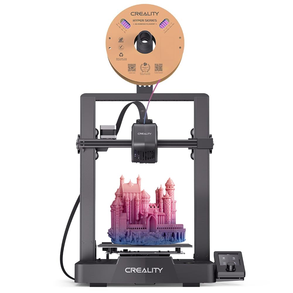 Creality Ender 3 V3 SE 3D Printer - 250mm/s High Speed Printing, Auto Leveling, Direct Drive Extruder | Perfect for Home DIY, Prototyping & Hobby Projects (8.66x8.66x9.84 inch)