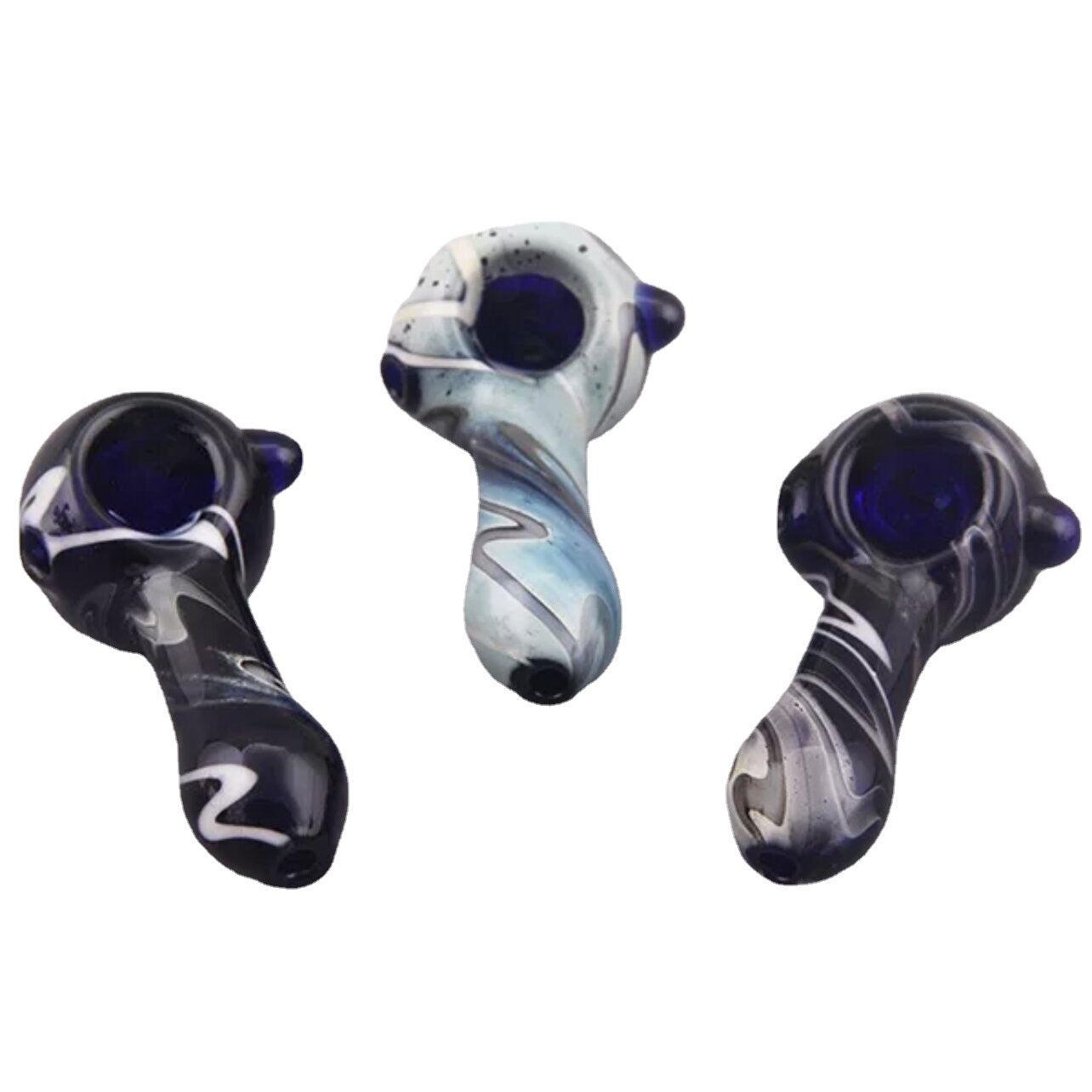 Premium Glass Glycerin Smoking Pipe - Lightweight & Durable Water Pipe for Men - Creative Smoking Accessory for Home Use, Travel & Outdoor Activities
